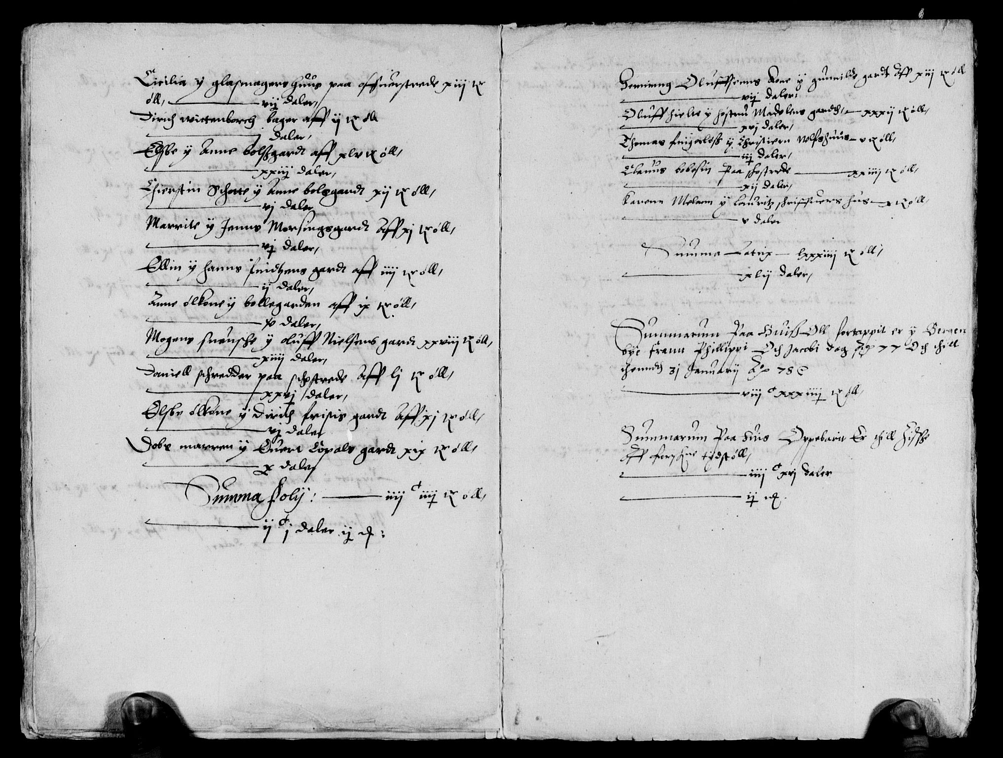 Rentekammeret inntil 1814, Reviderte regnskaper, Lensregnskaper, AV/RA-EA-5023/R/Rb/Rbt/L0001: Bergenhus len, 1577-1598