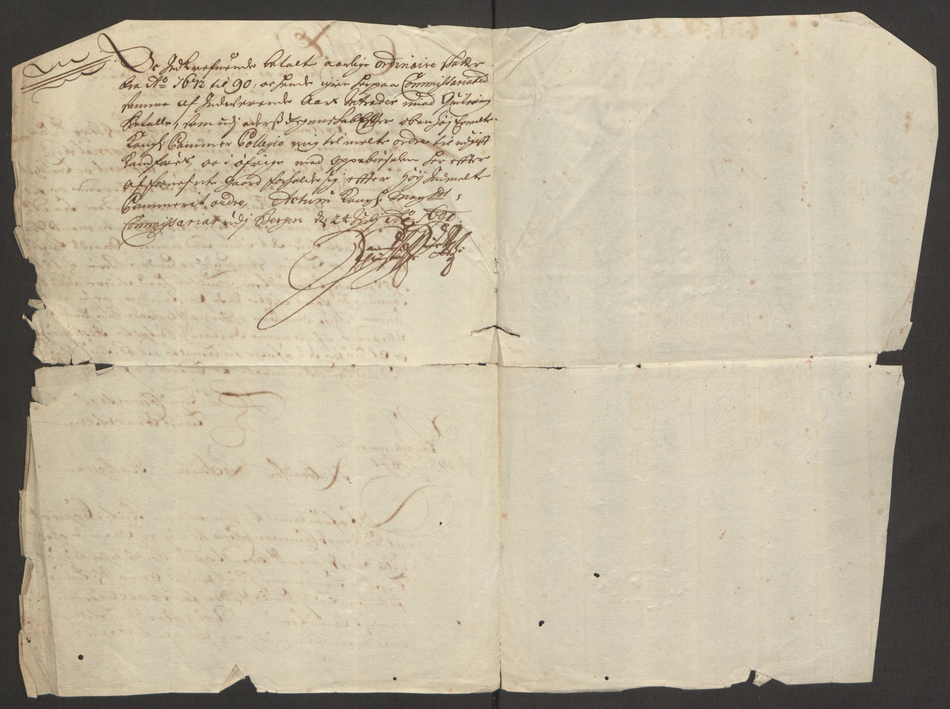 Rentekammeret inntil 1814, Reviderte regnskaper, Fogderegnskap, RA/EA-4092/R51/L3181: Fogderegnskap Nordhordland og Voss, 1691-1692, s. 172