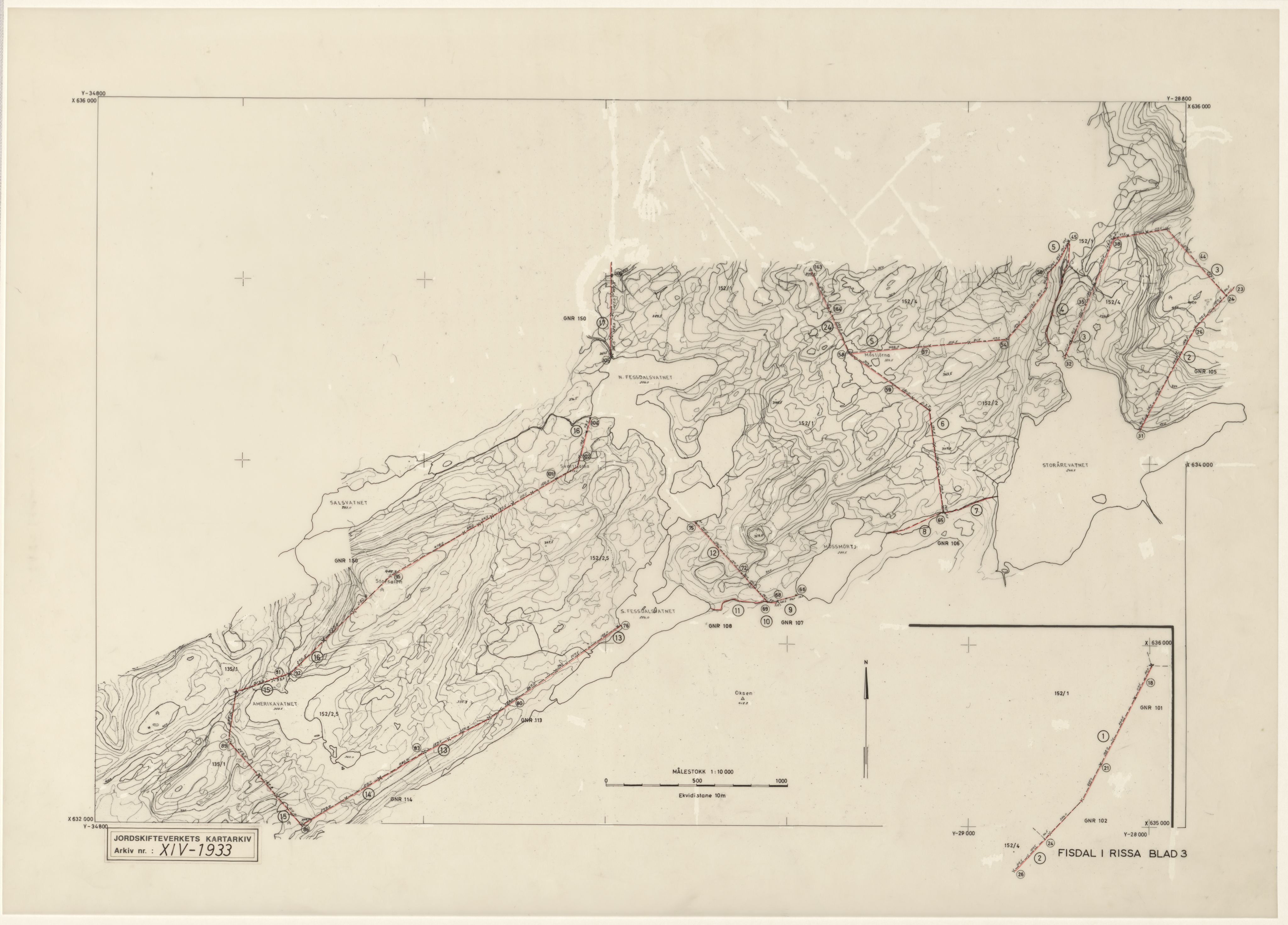 Jordskifteverkets kartarkiv, AV/RA-S-3929/T, 1859-1988, s. 3025