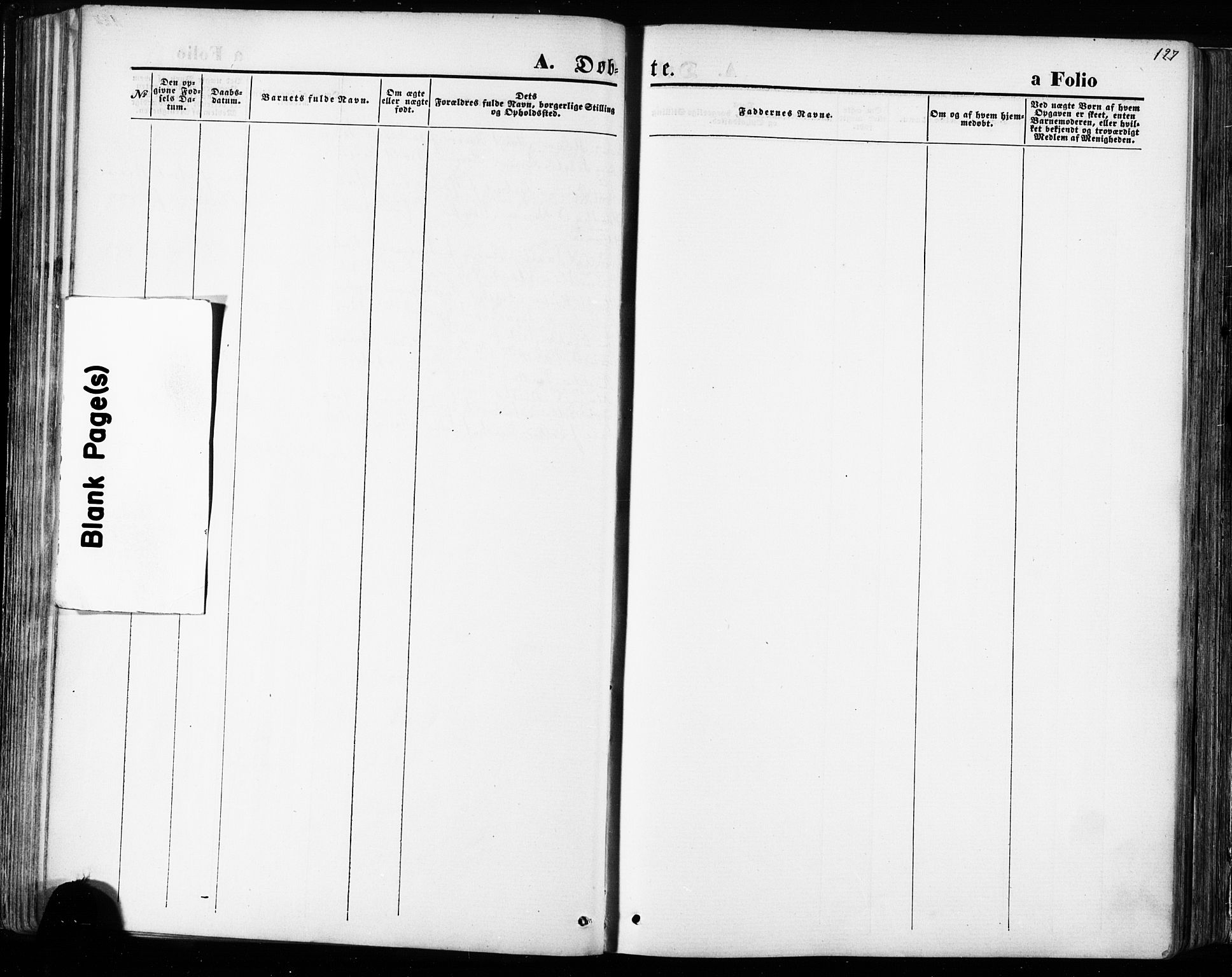 Ministerialprotokoller, klokkerbøker og fødselsregistre - Sør-Trøndelag, SAT/A-1456/668/L0807: Ministerialbok nr. 668A07, 1870-1880, s. 127