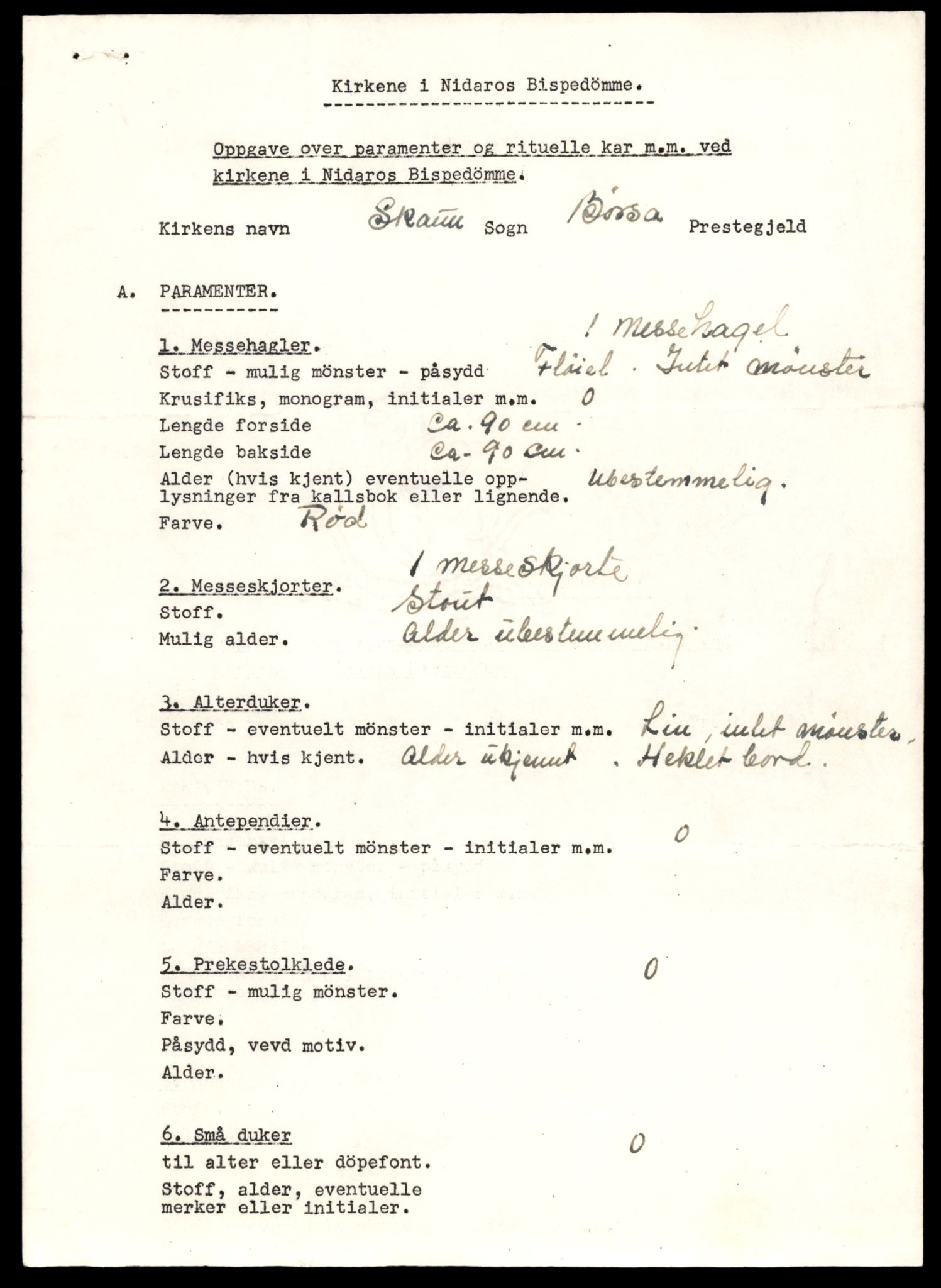 Fortidsminneforeningen, Den trønderske avdeling, AV/SAT-PA-0592/D/Da/L0029: Sakarkiv etter nøkkel, s. 625