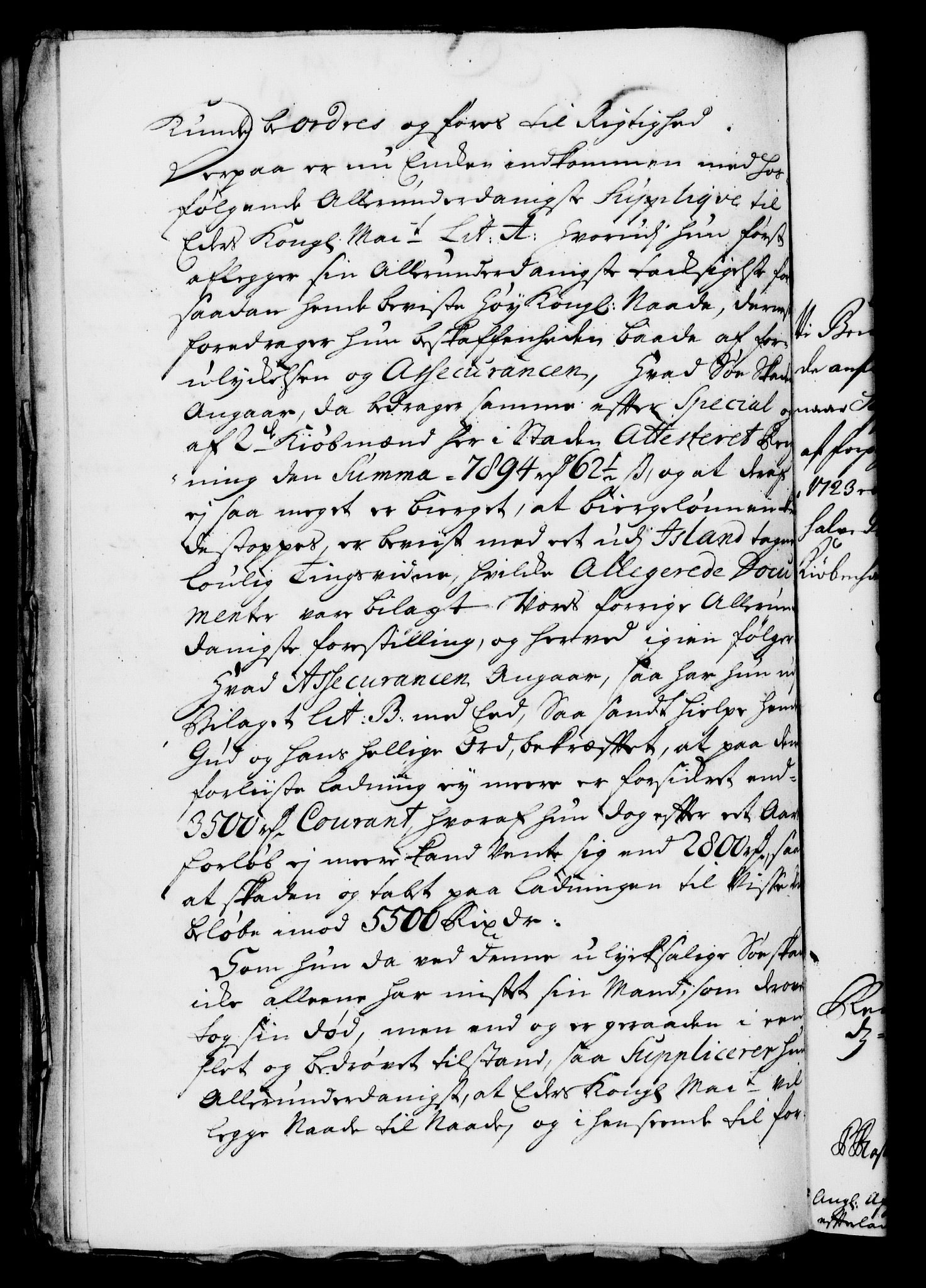 Rentekammeret, Kammerkanselliet, RA/EA-3111/G/Gf/Gfa/L0007: Norsk relasjons- og resolusjonsprotokoll (merket RK 52.7), 1724, s. 269