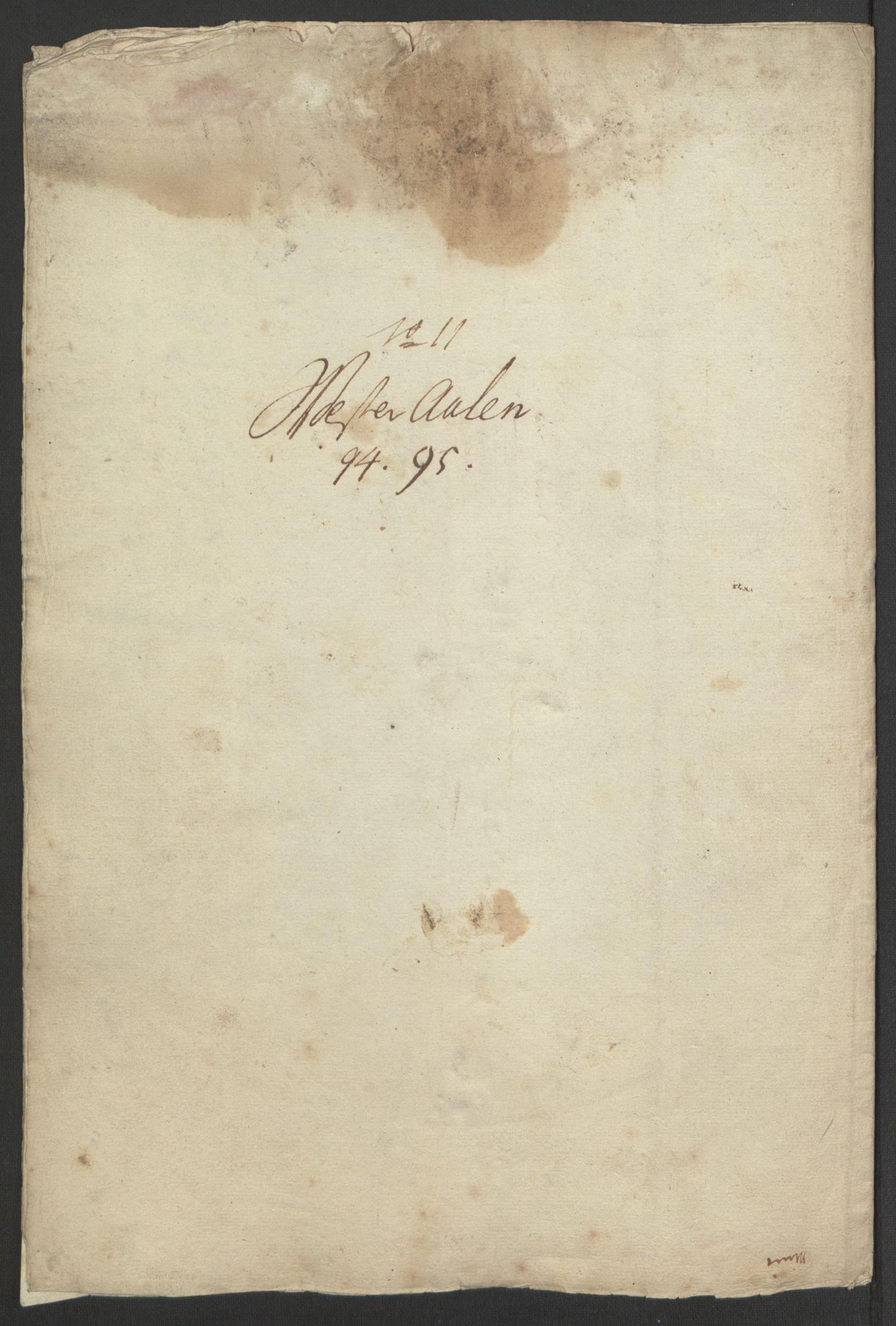 Rentekammeret inntil 1814, Reviderte regnskaper, Fogderegnskap, RA/EA-4092/R67/L4676: Fogderegnskap Vesterålen, Andenes og Lofoten, 1691-1693, s. 354