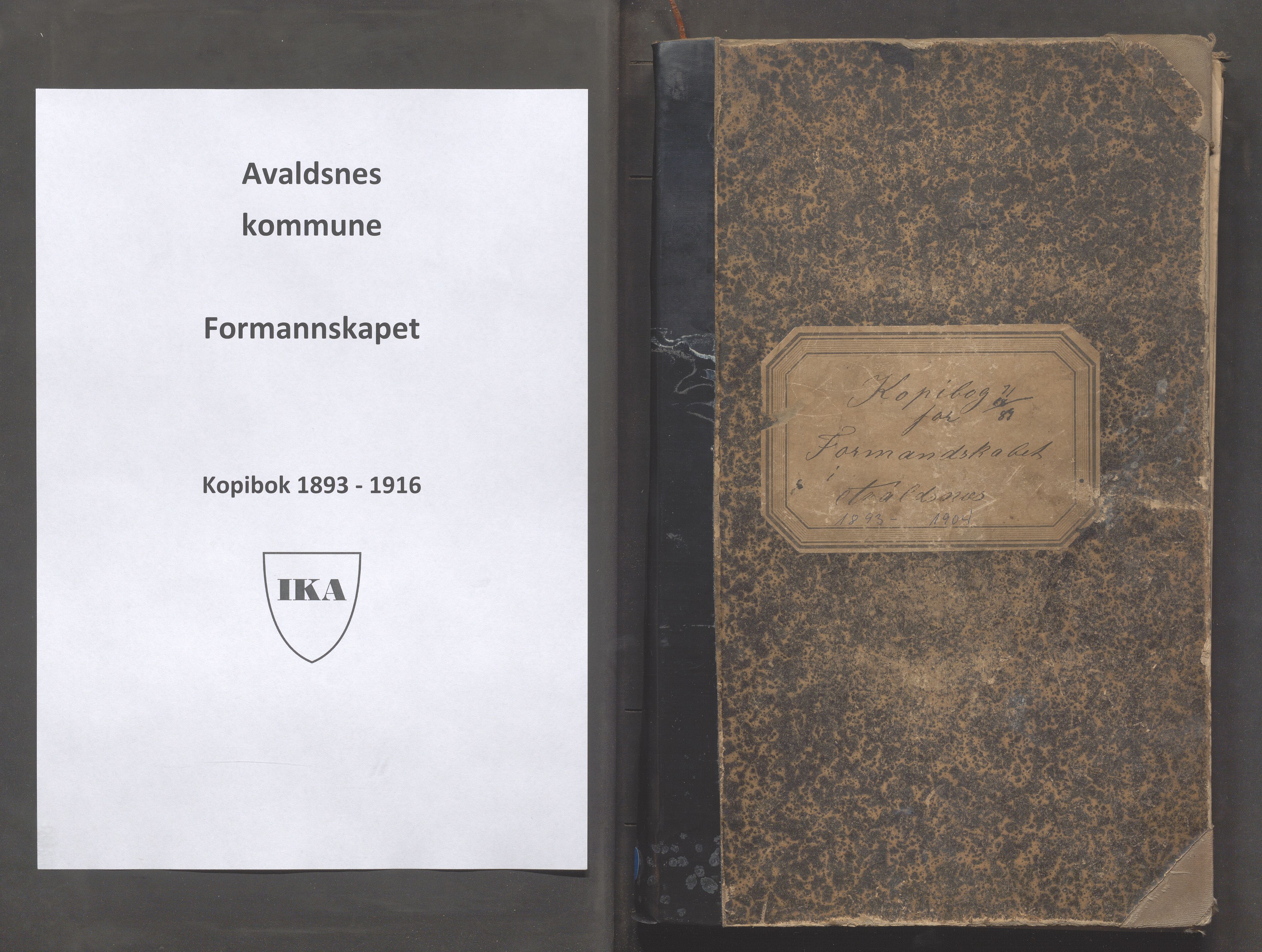 Avaldsnes kommune - Formannskapet, IKAR/K-101651/B/L0002: Kopibok, 1893-1916