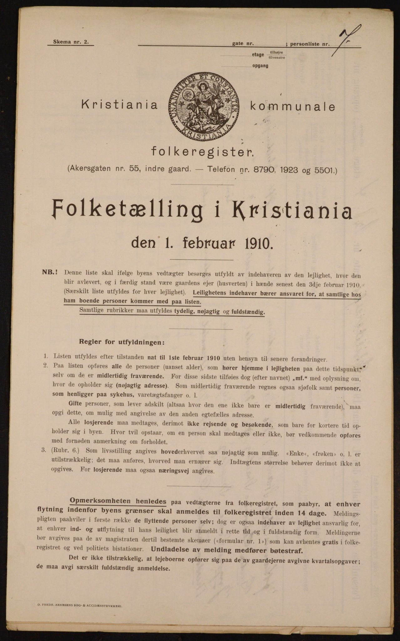 OBA, Kommunal folketelling 1.2.1910 for Kristiania, 1910, s. 91386