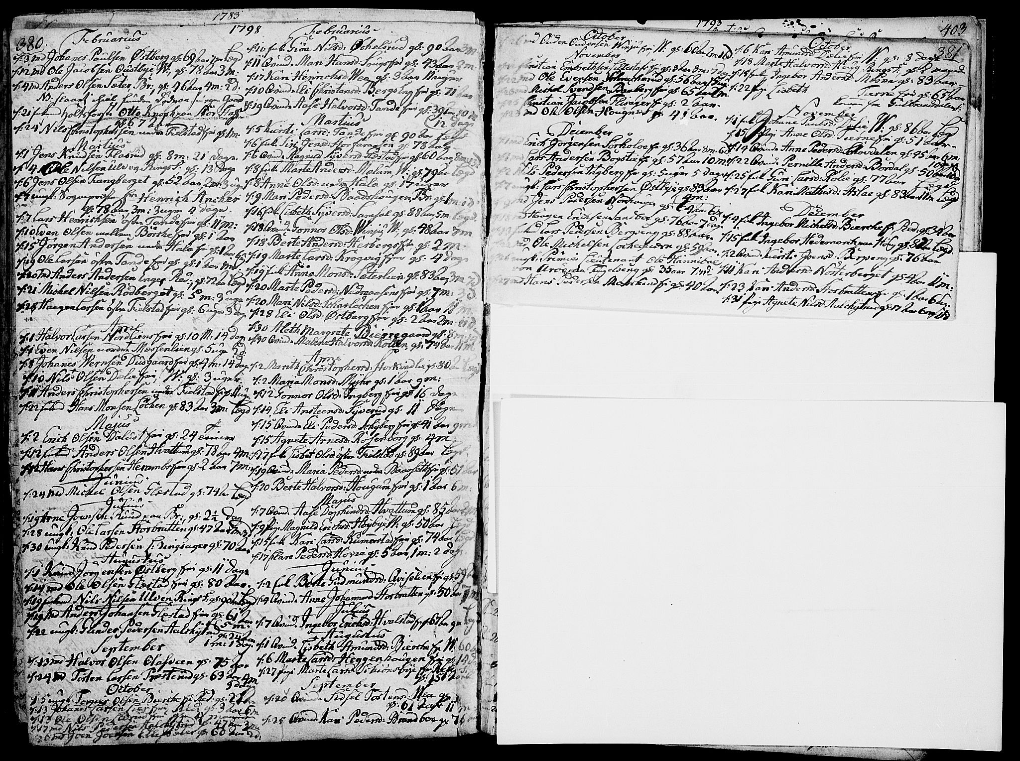 Ringsaker prestekontor, AV/SAH-PREST-014/K/Ka/L0003: Ministerialbok nr. 3, 1775-1798, s. 380-381