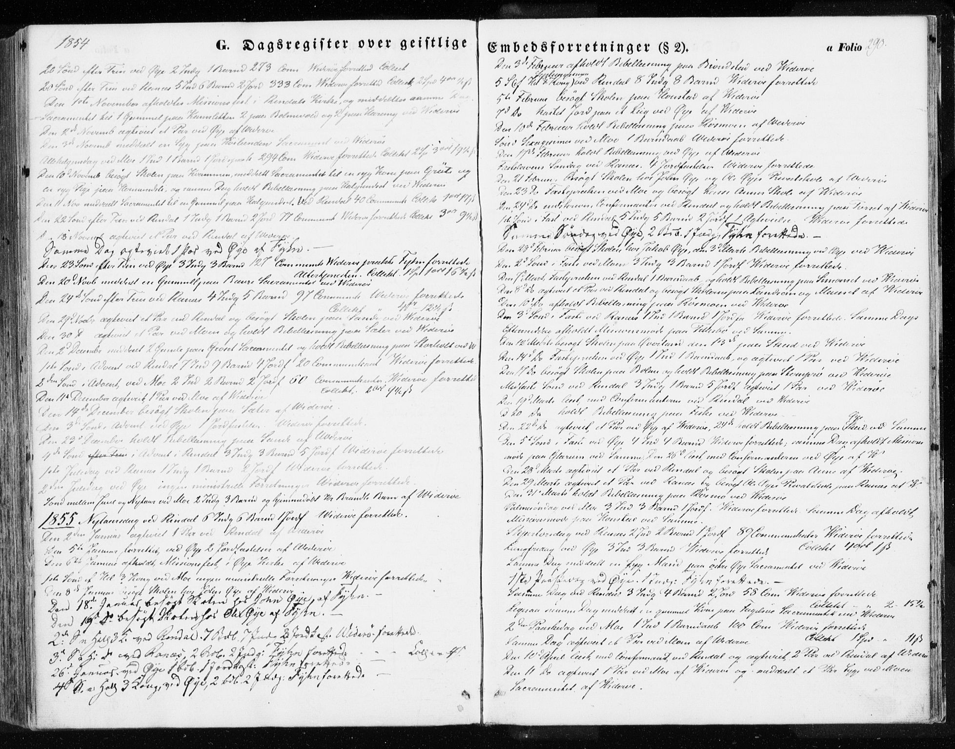 Ministerialprotokoller, klokkerbøker og fødselsregistre - Møre og Romsdal, SAT/A-1454/595/L1044: Ministerialbok nr. 595A06, 1852-1863, s. 290