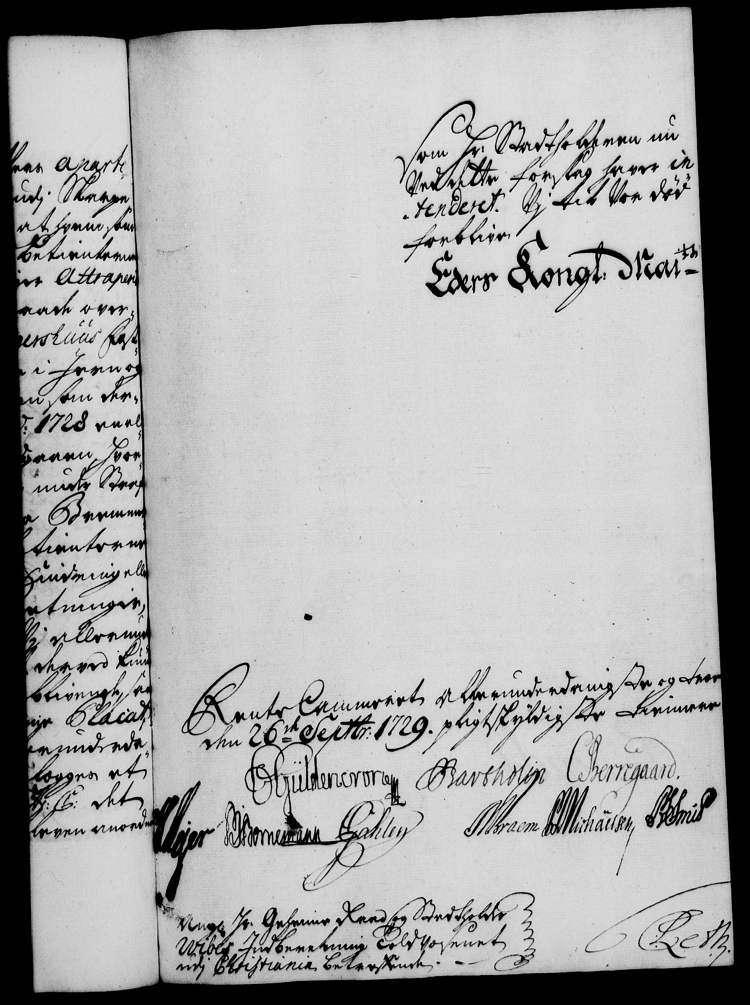 Rentekammeret, Kammerkanselliet, RA/EA-3111/G/Gf/Gfa/L0012: Norsk relasjons- og resolusjonsprotokoll (merket RK 52.12), 1729, s. 706