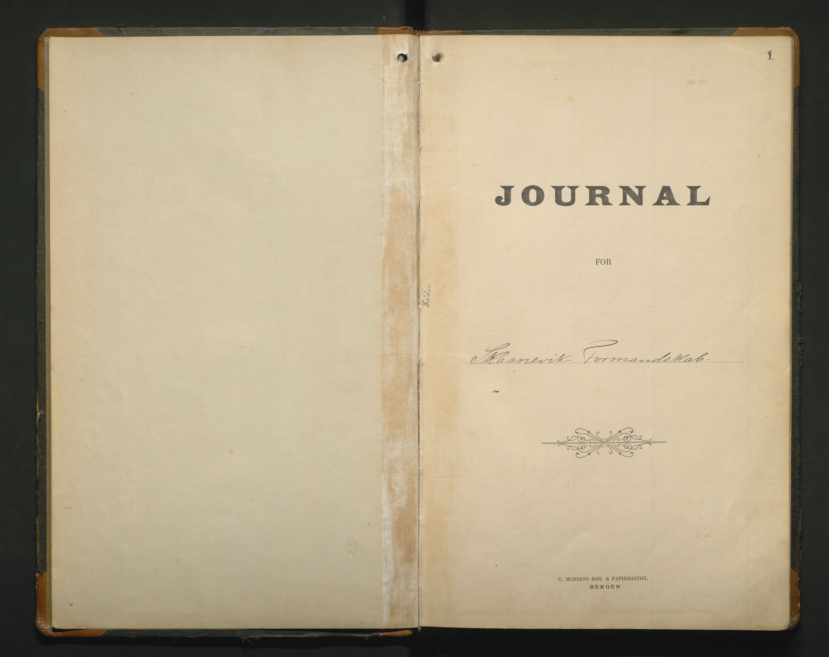 Skånevik kommune. Formannskapet, IKAH/1212-021/C/Ca/L0004: Postjournal for formannskapet, 1908-1915