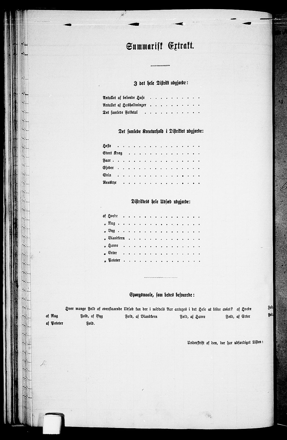 RA, Folketelling 1865 for 0927P Høvåg prestegjeld, 1865, s. 47