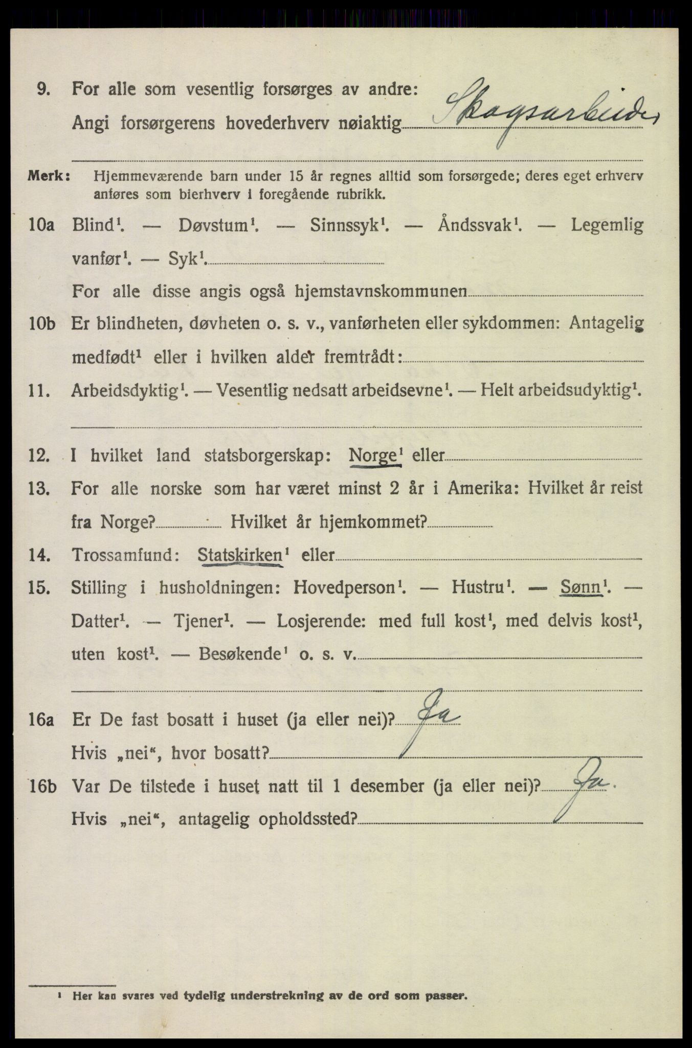 SAH, Folketelling 1920 for 0428 Trysil herred, 1920, s. 7654