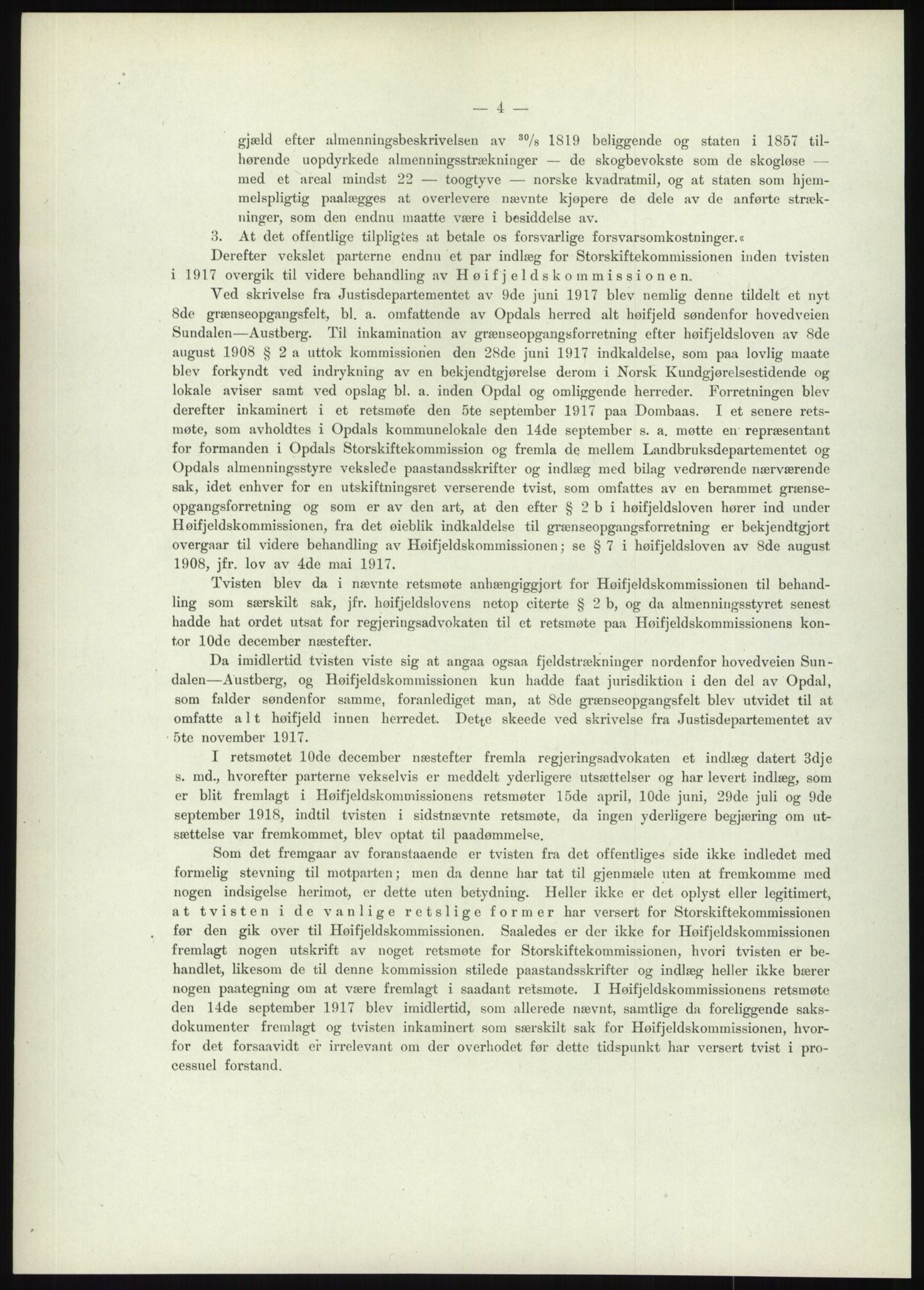 Høyfjellskommisjonen, AV/RA-S-1546/X/Xa/L0001: Nr. 1-33, 1909-1953, s. 3639