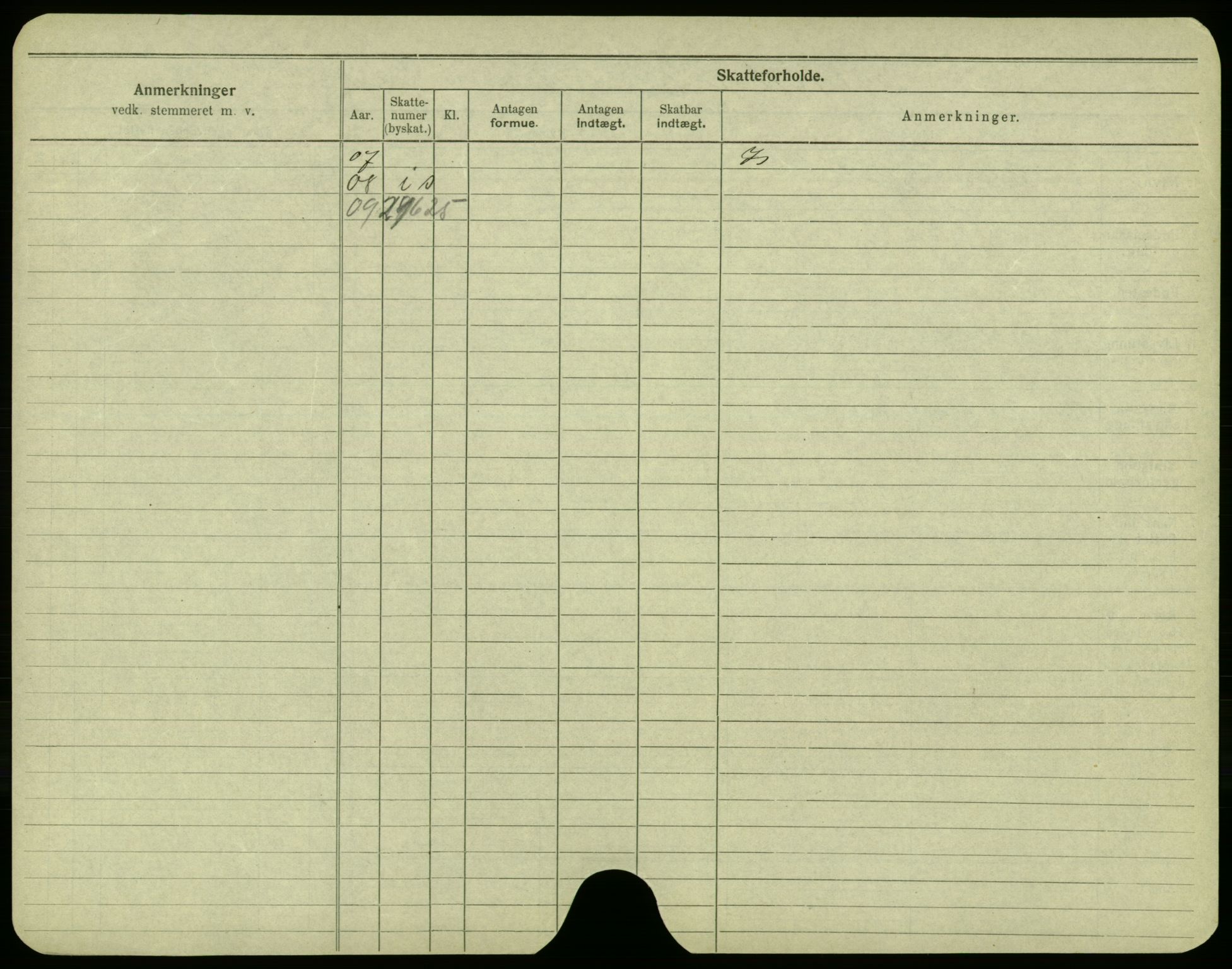 Oslo folkeregister, Registerkort, SAO/A-11715/F/Fa/Fac/L0002: Menn, 1906-1914, s. 1225b