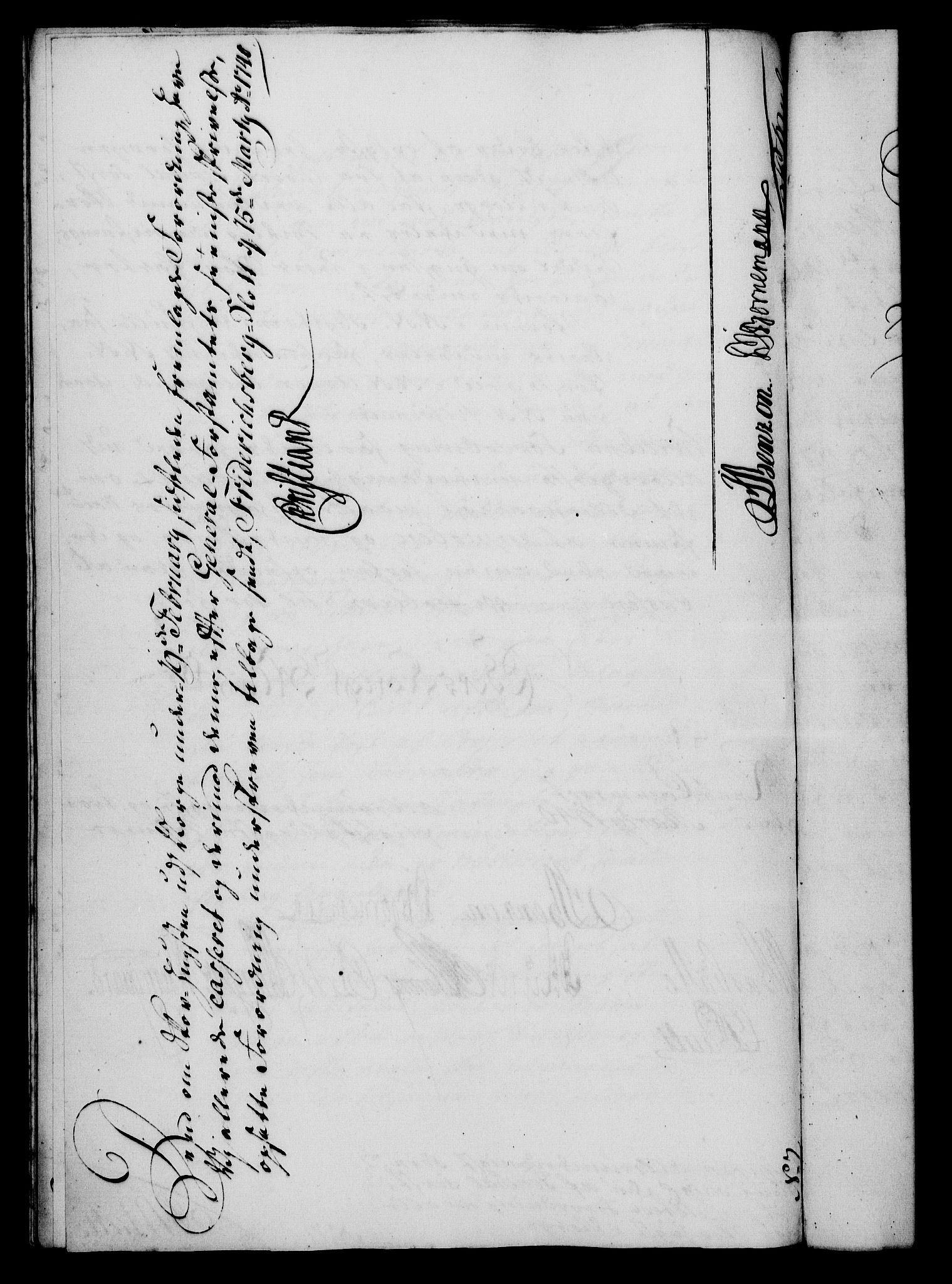 Rentekammeret, Kammerkanselliet, RA/EA-3111/G/Gf/Gfa/L0023: Norsk relasjons- og resolusjonsprotokoll (merket RK 52.23), 1740, s. 217