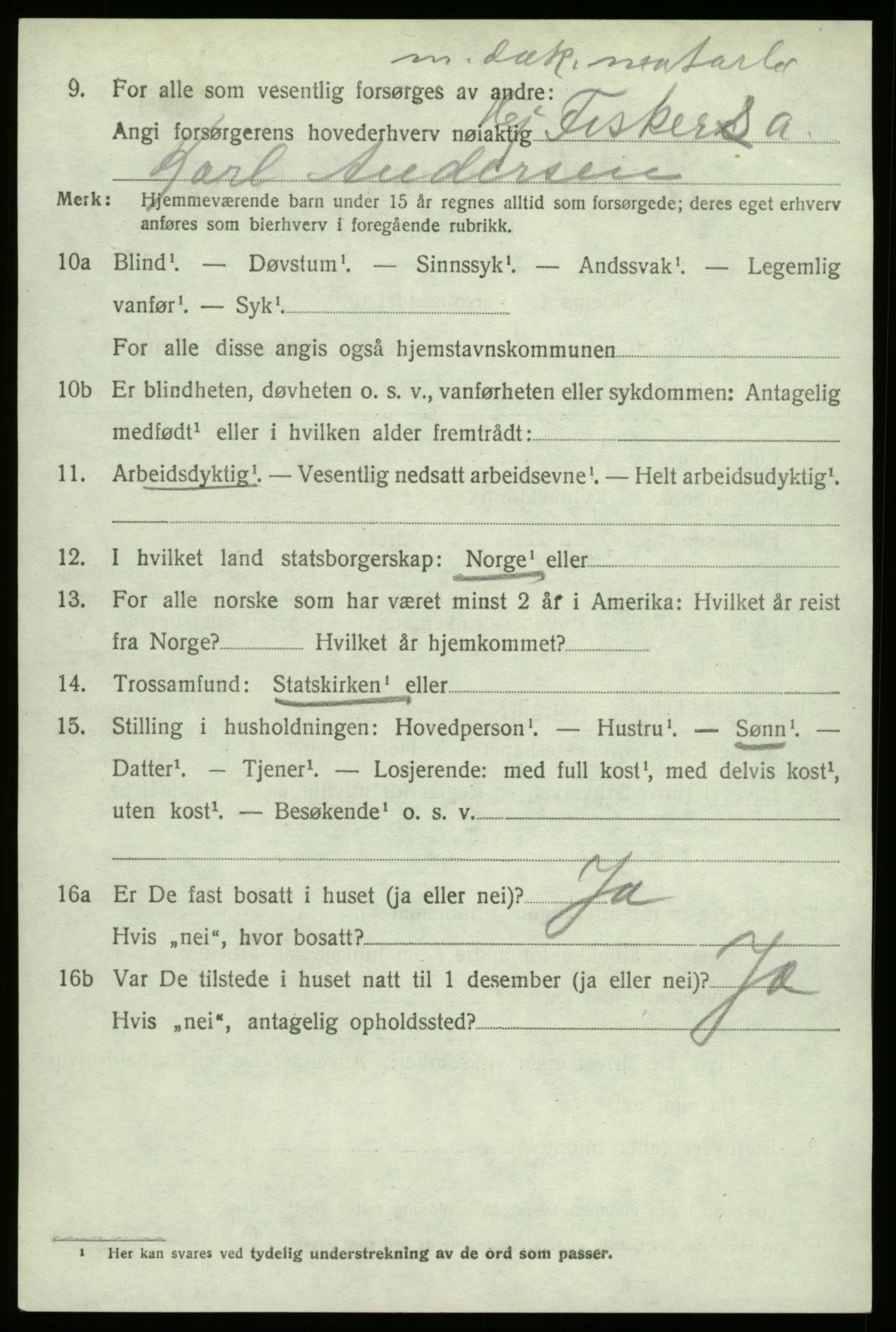 SAO, Folketelling 1920 for 0111 Hvaler herred, 1920, s. 9009