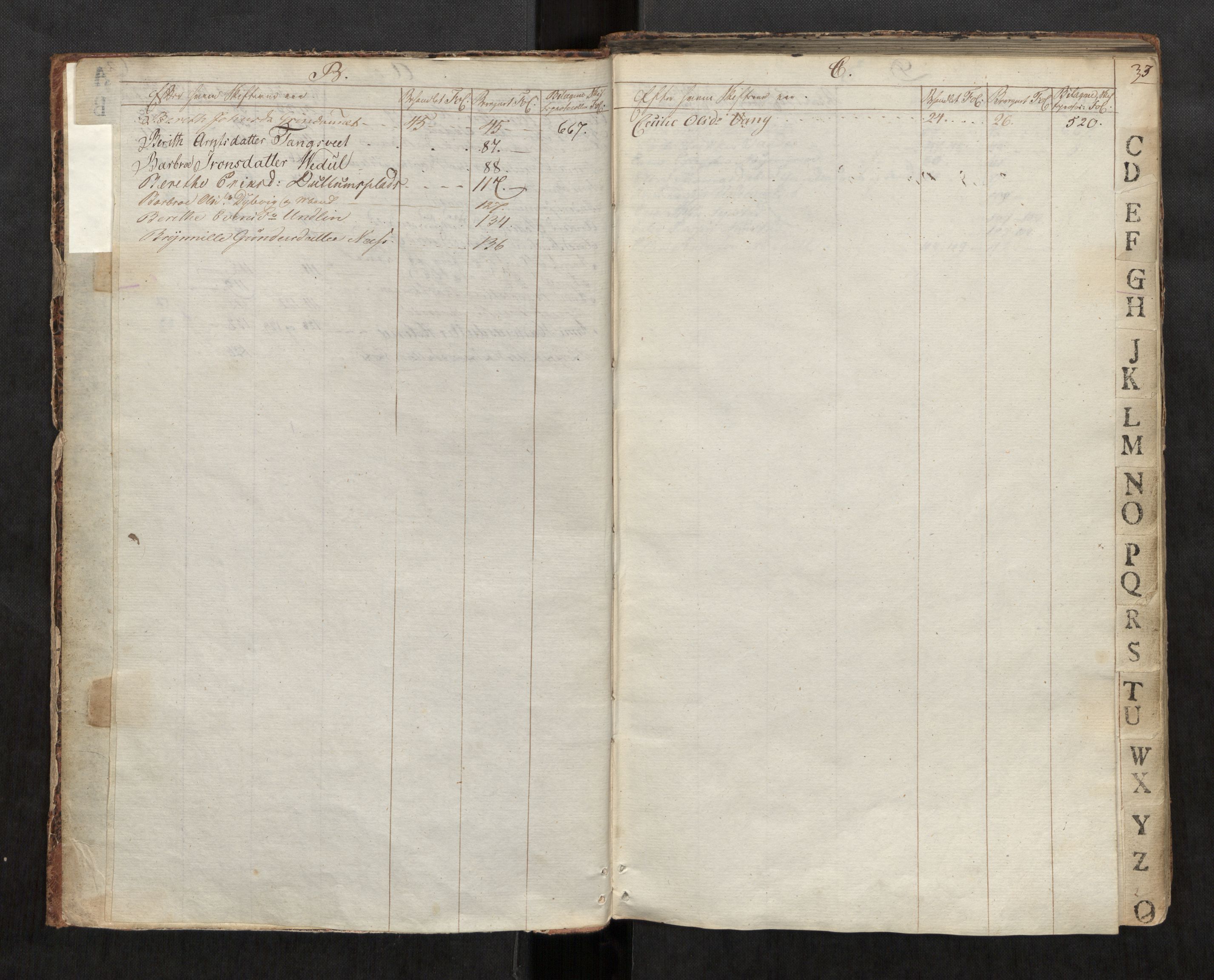 Stjør- og Verdal sorenskriveri, AV/SAT-A-4167/1/3/3A/L0029: Skifteprotokoll 24, 1818-1841, s. 3