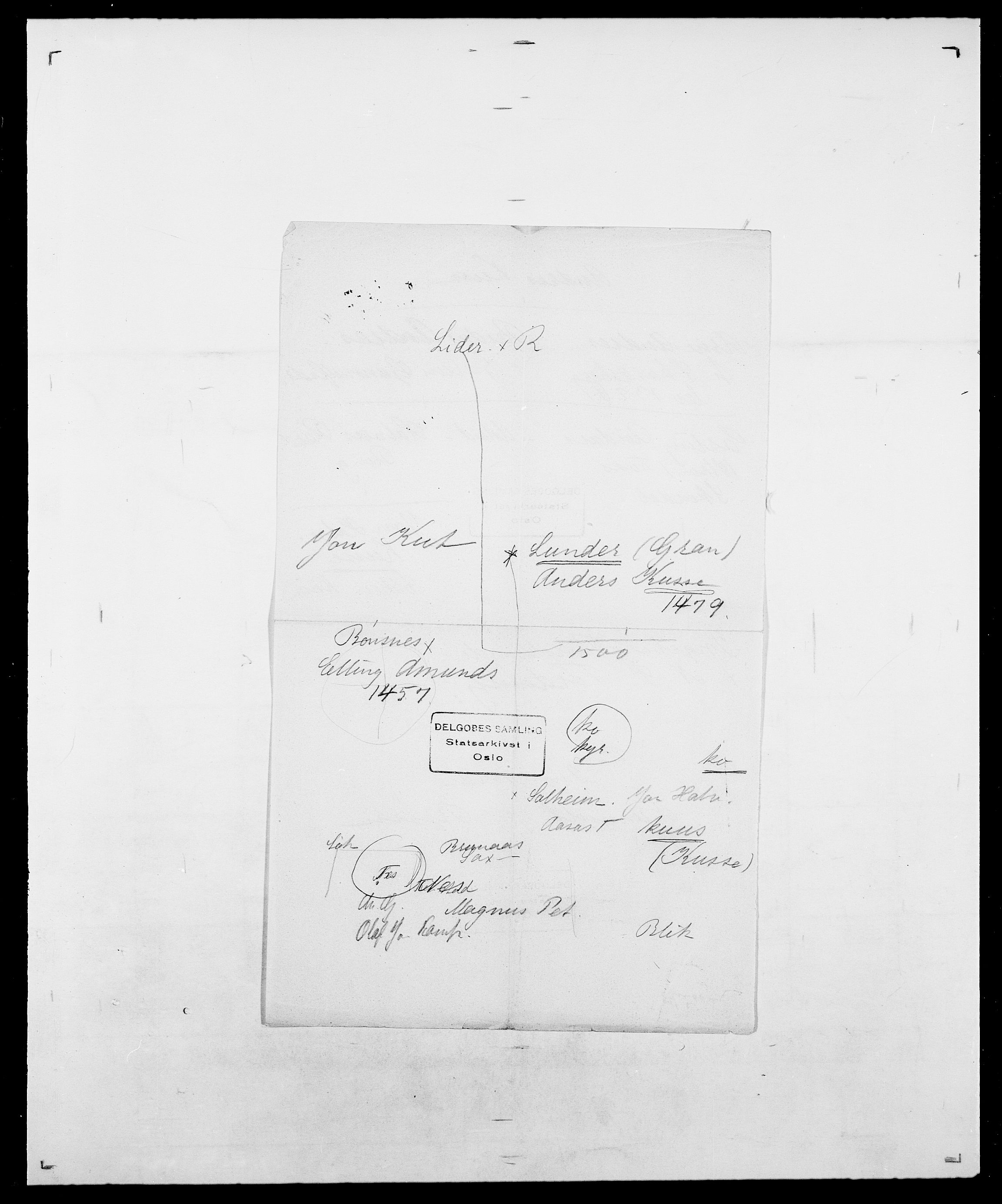 Delgobe, Charles Antoine - samling, AV/SAO-PAO-0038/D/Da/L0022: Krog - Lasteen, s. 234