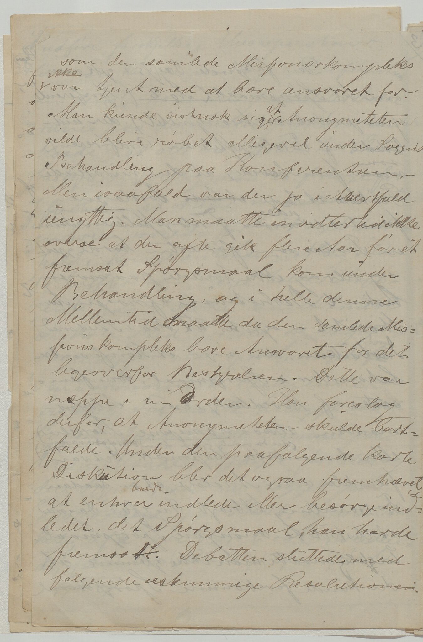 Det Norske Misjonsselskap - hovedadministrasjonen, VID/MA-A-1045/D/Da/Daa/L0036/0001: Konferansereferat og årsberetninger / Konferansereferat fra Madagaskar Innland., 1882