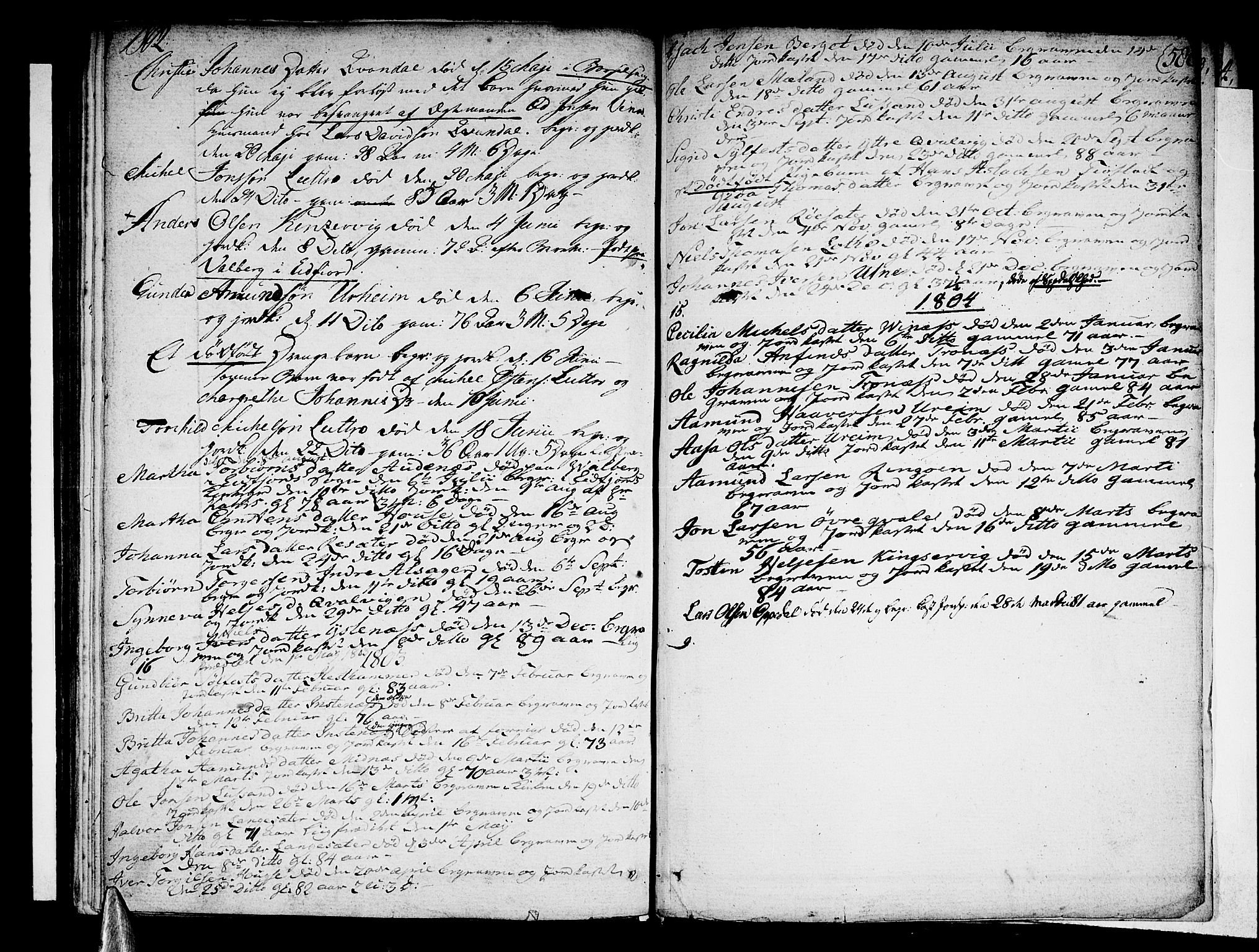 Ullensvang sokneprestembete, AV/SAB-A-78701/H/Haa: Ministerialbok nr. A 7 /2, 1788-1804, s. 587-588