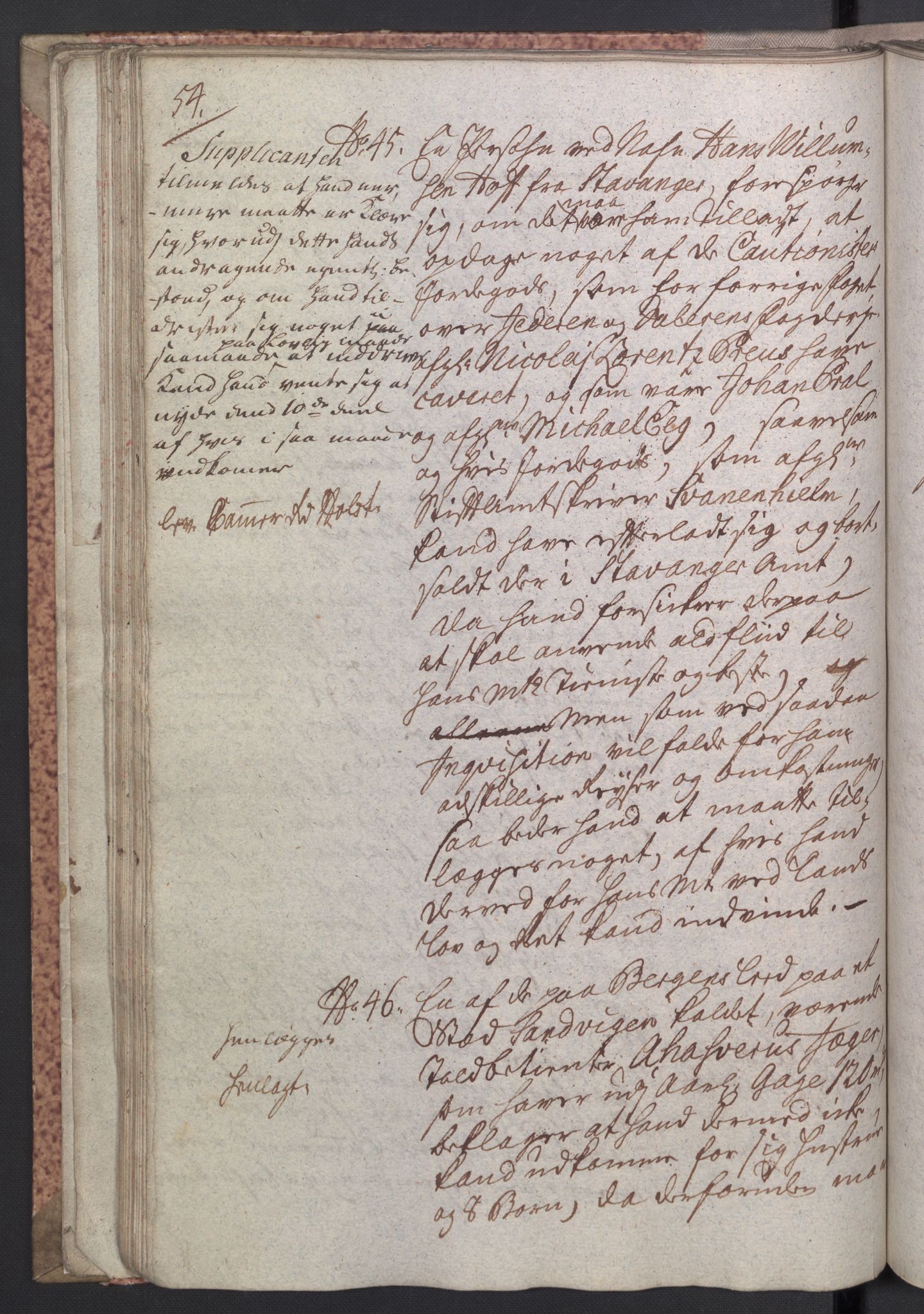 Rentekammeret, Kammerkanselliet, RA/EA-3111/G/Gh/Gha/L0023: Norsk ekstraktmemorialprotokoll (merket RK 53.68), 1741-1742, s. 54