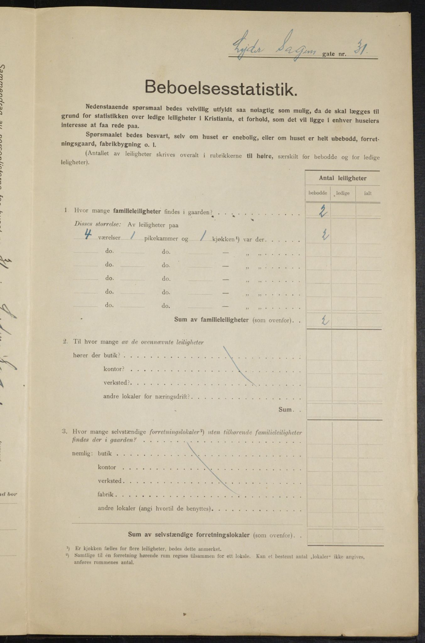 OBA, Kommunal folketelling 1.2.1915 for Kristiania, 1915, s. 57935