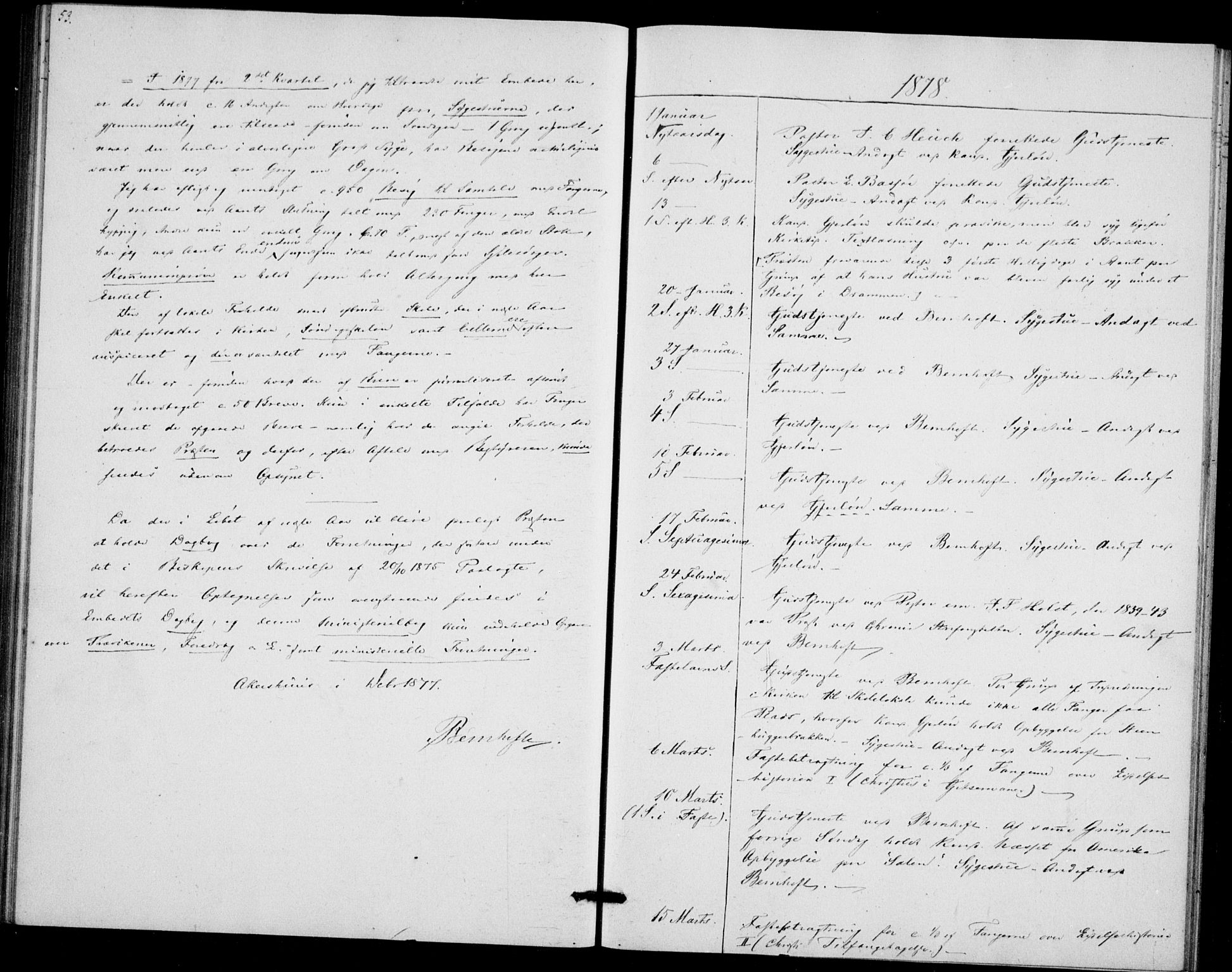 Akershus festnings slaveri Kirkebøker, AV/SAO-A-10841/F/Fa/L0002: Ministerialbok nr. 2, 1852-1883, s. 53
