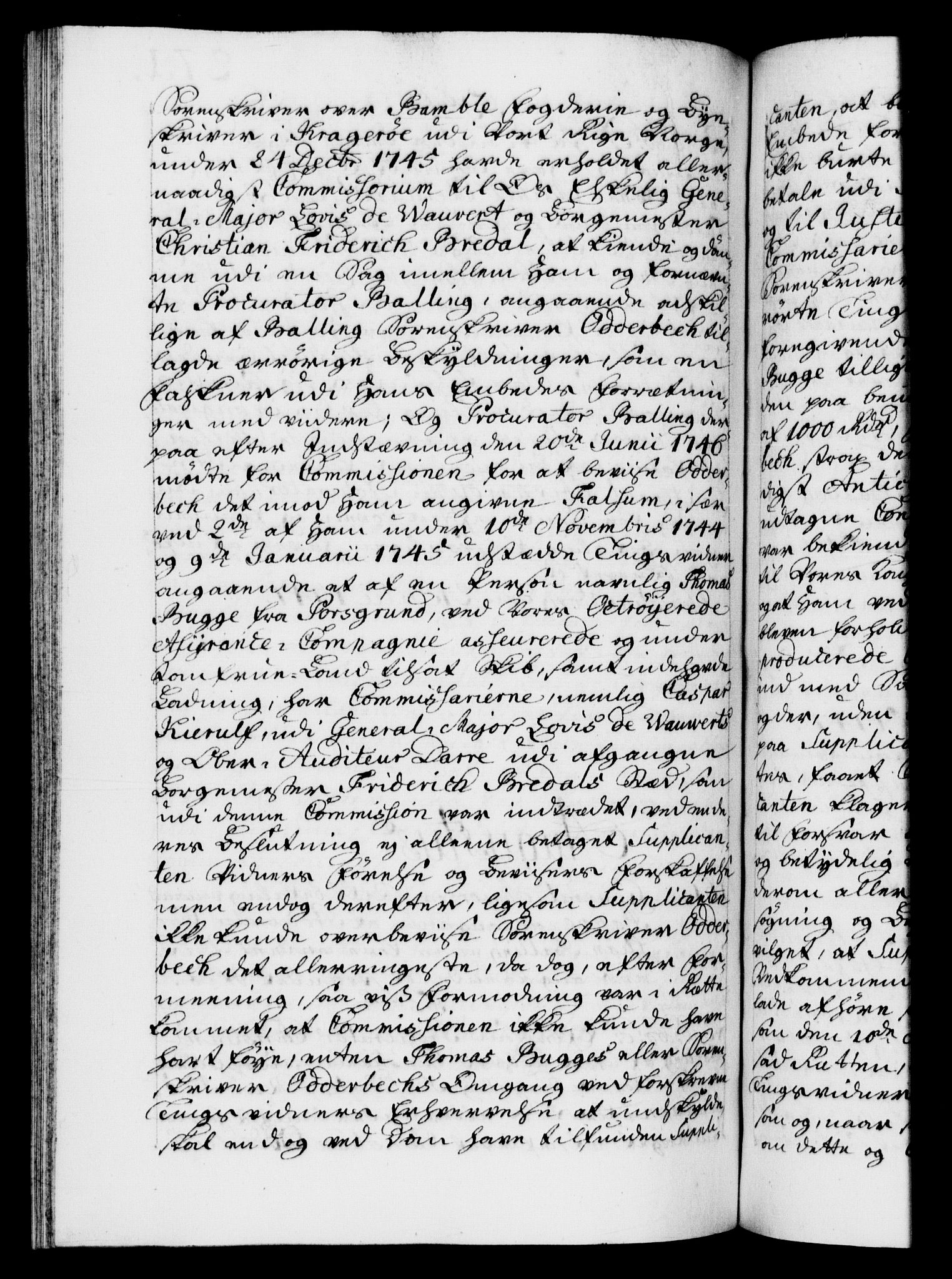 Danske Kanselli 1572-1799, AV/RA-EA-3023/F/Fc/Fca/Fcab/L0031: Norske tegnelser, 1746-1748, s. 271b