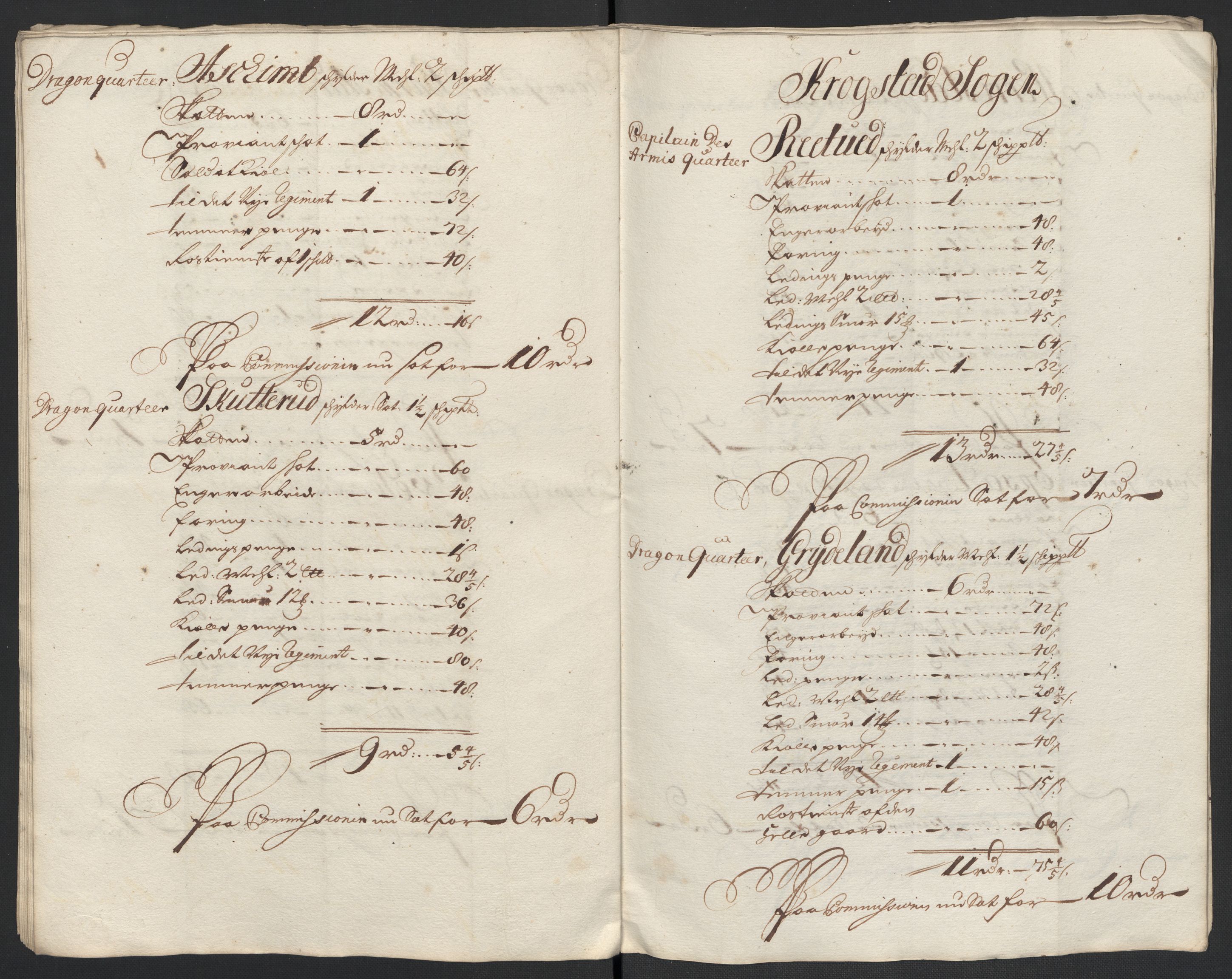 Rentekammeret inntil 1814, Reviderte regnskaper, Fogderegnskap, AV/RA-EA-4092/R10/L0441: Fogderegnskap Aker og Follo, 1698, s. 182