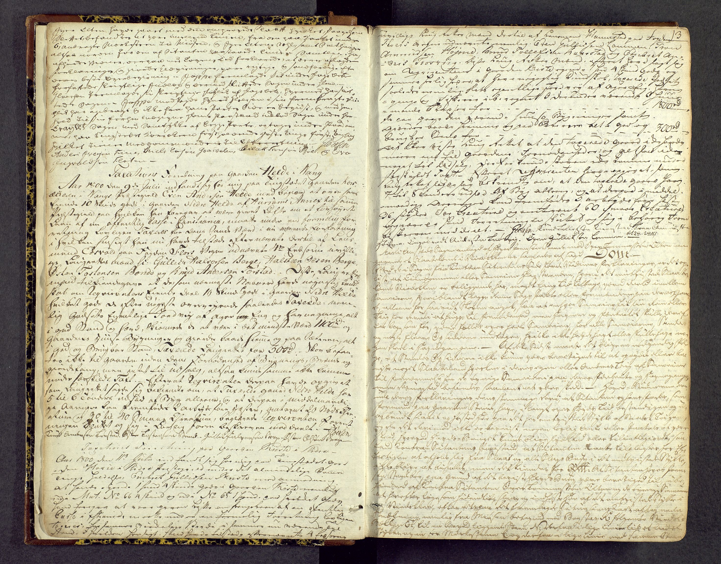 Valdres sorenskriveri, AV/SAH-TING-016/G/Gd/L0002: Åstedsprotokoll, 1800-1807, s. 3