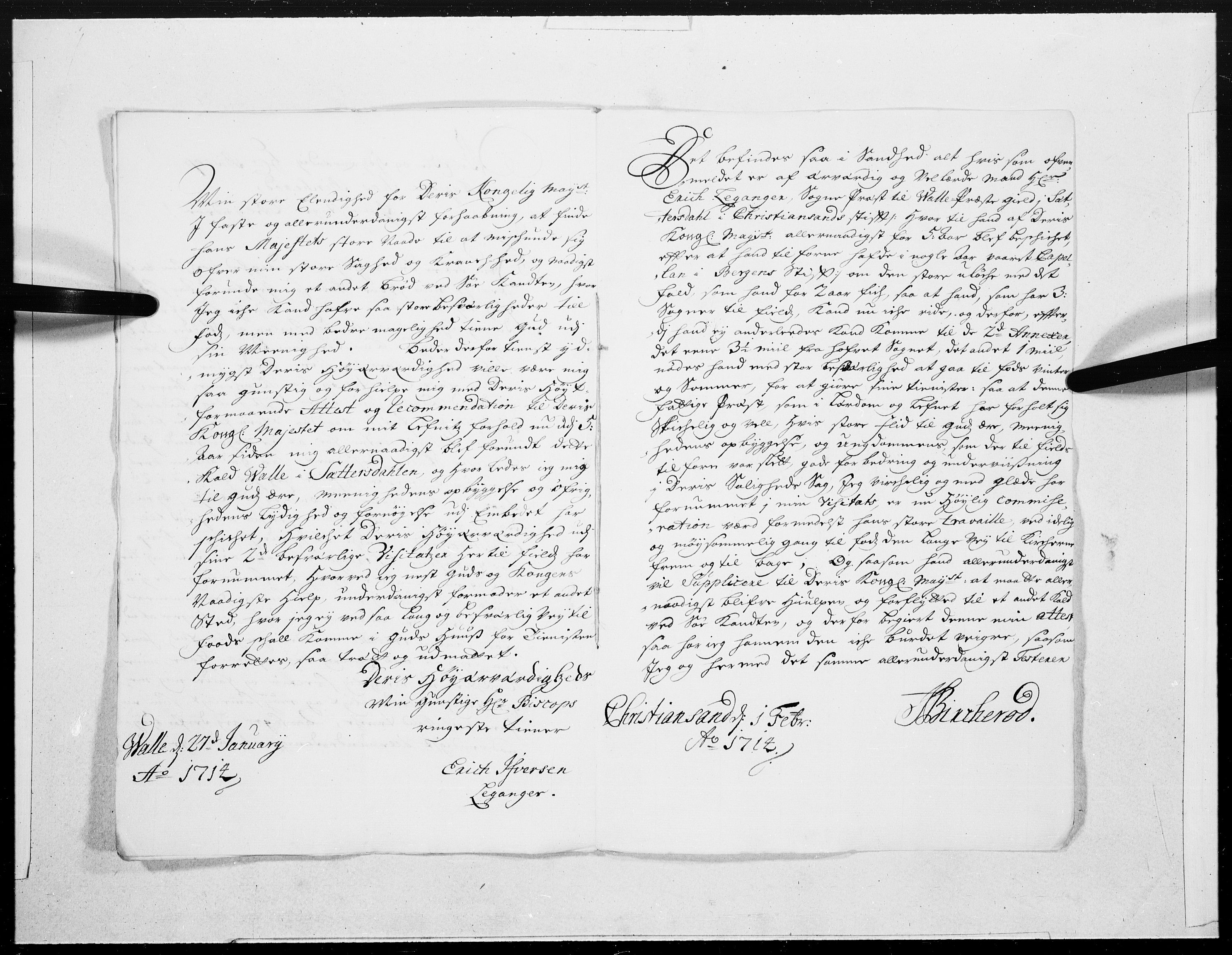 Danske Kanselli 1572-1799, AV/RA-EA-3023/F/Fc/Fcc/Fcca/L0077: Norske innlegg 1572-1799, 1715, s. 9