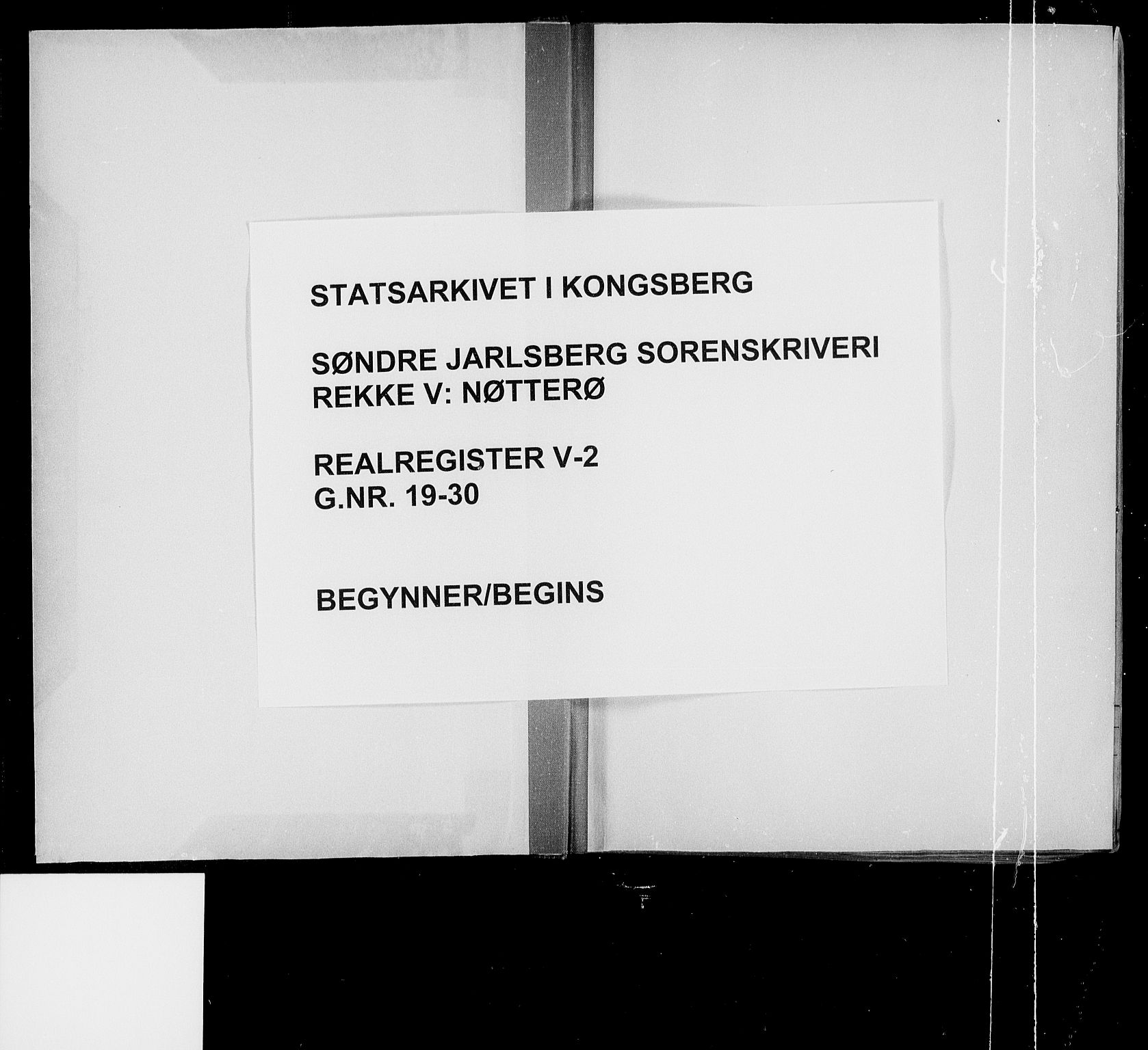 Søndre Jarlsberg sorenskriveri, SAKO/A-129/G/Gb/Gbe/L0002: Panteregister nr. V 2