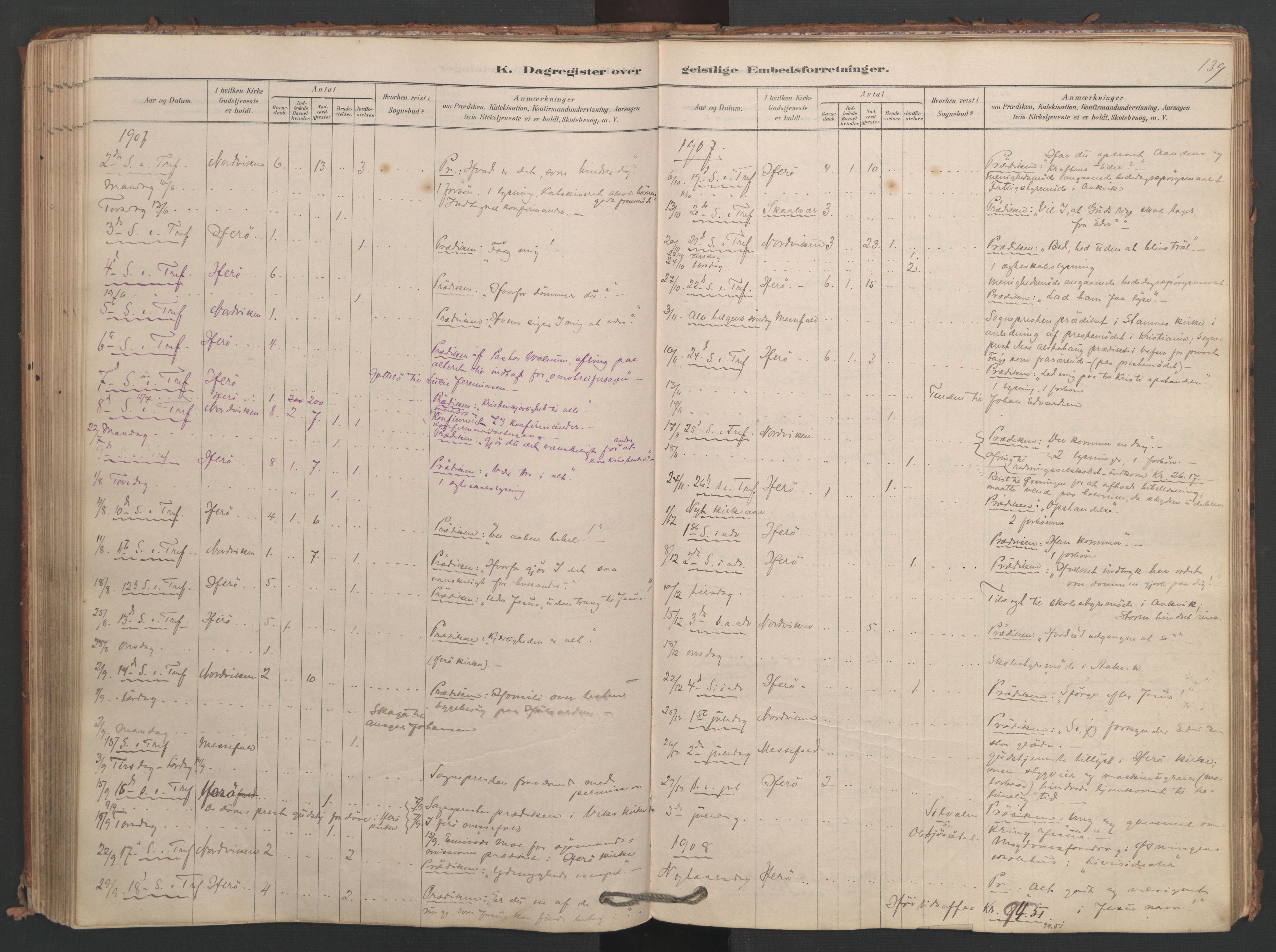Ministerialprotokoller, klokkerbøker og fødselsregistre - Nordland, AV/SAT-A-1459/834/L0509: Ministerialbok nr. 834A07, 1878-1937, s. 139