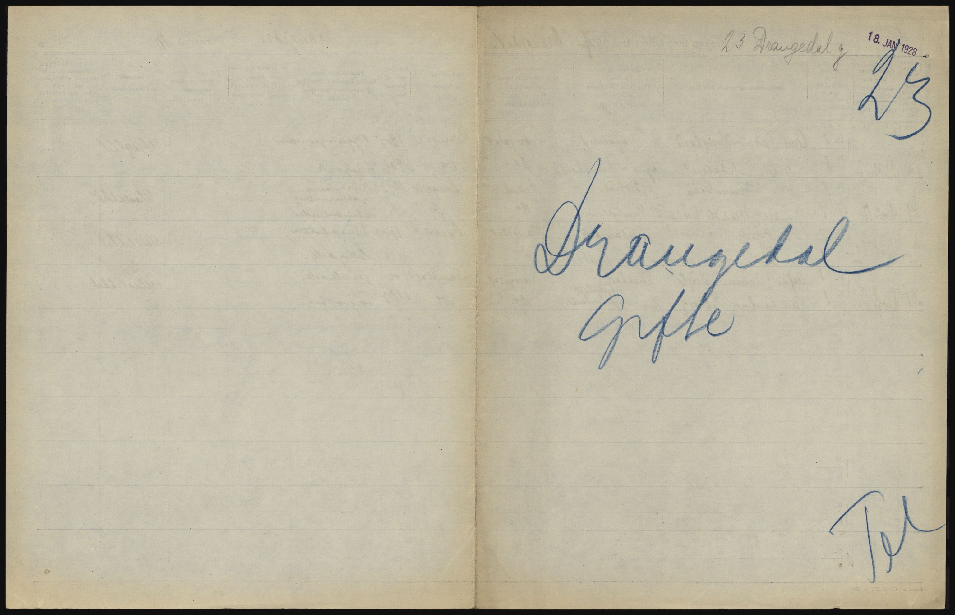 Statistisk sentralbyrå, Sosiodemografiske emner, Befolkning, AV/RA-S-2228/D/Df/Dfc/Dfcg/L0020: Telemark fylke: Gifte, døde. Bygder og byer., 1927, s. 49