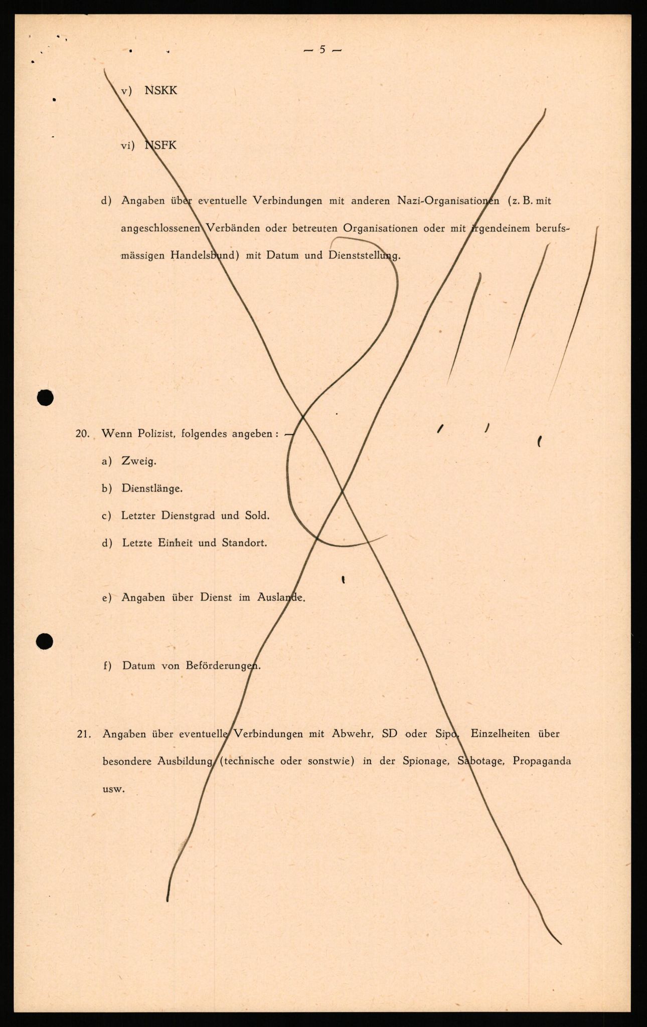 Forsvaret, Forsvarets overkommando II, AV/RA-RAFA-3915/D/Db/L0039: CI Questionaires. Tyske okkupasjonsstyrker i Norge. Østerrikere., 1945-1946, s. 79