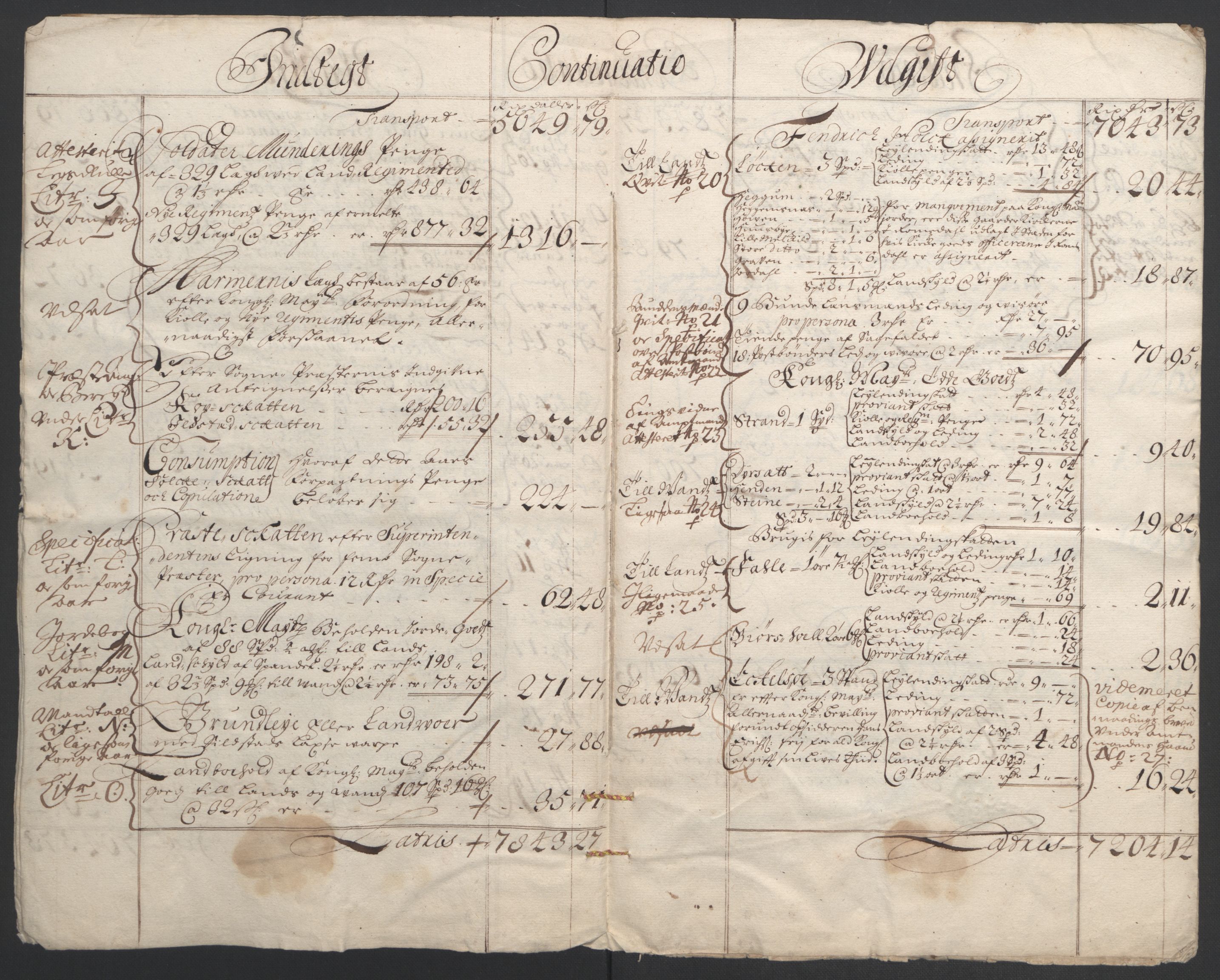 Rentekammeret inntil 1814, Reviderte regnskaper, Fogderegnskap, RA/EA-4092/R56/L3735: Fogderegnskap Nordmøre, 1692-1693, s. 6