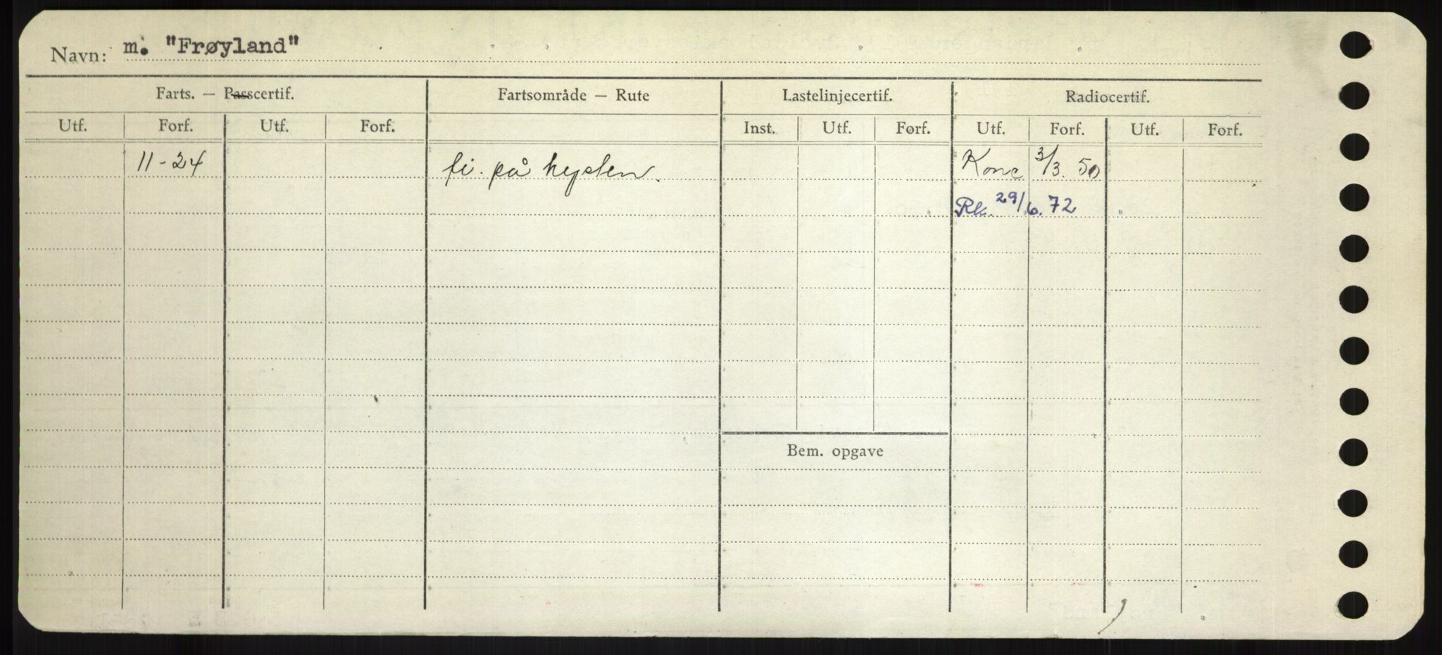 Sjøfartsdirektoratet med forløpere, Skipsmålingen, RA/S-1627/H/Hd/L0011: Fartøy, Fla-Får, s. 576