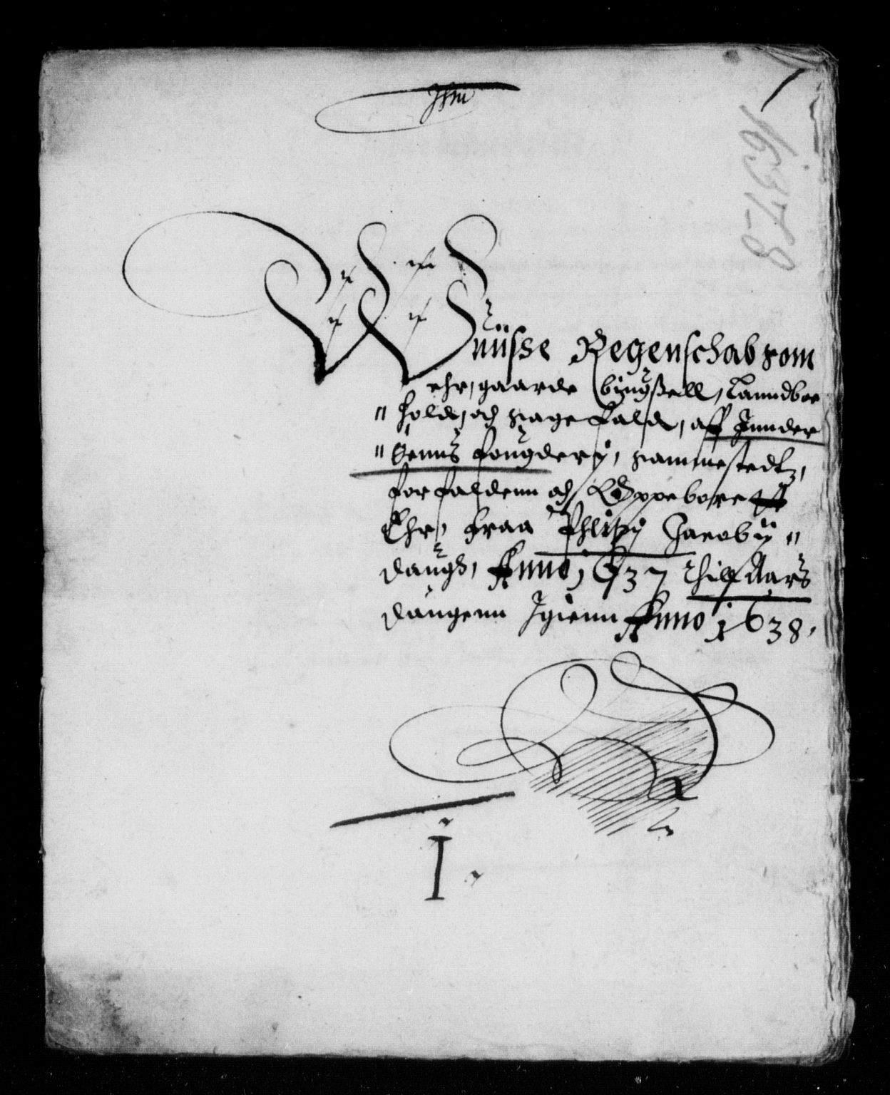 Rentekammeret inntil 1814, Reviderte regnskaper, Lensregnskaper, RA/EA-5023/R/Rb/Rbw/L0060: Trondheim len, 1636-1638