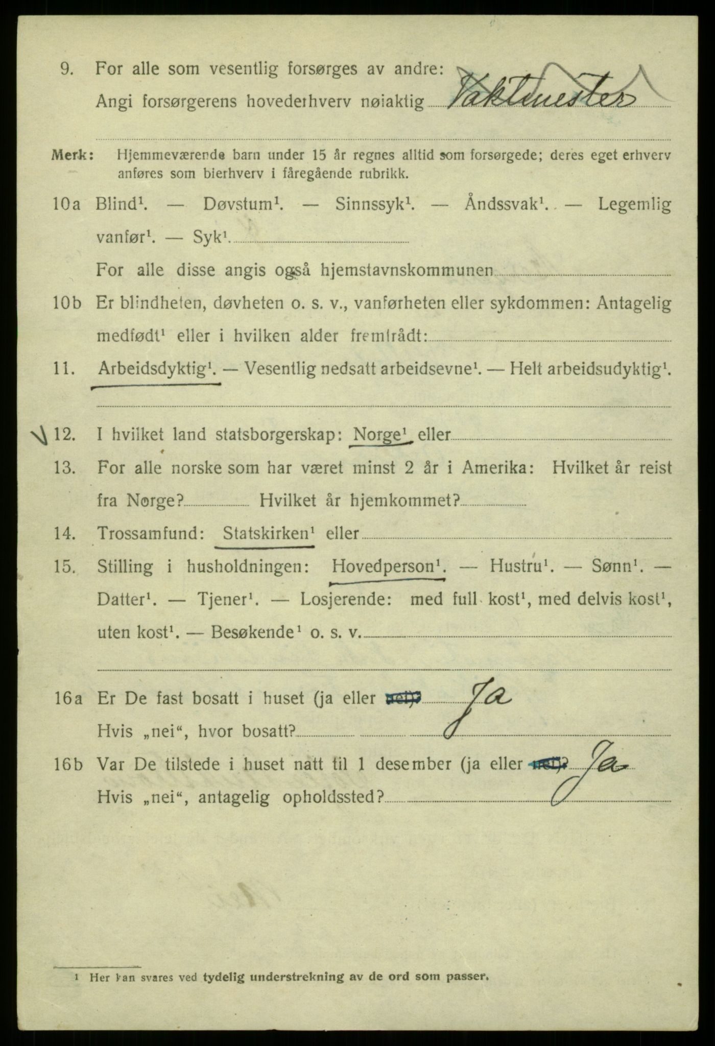 SAB, Folketelling 1920 for 1301 Bergen kjøpstad, 1920, s. 71354