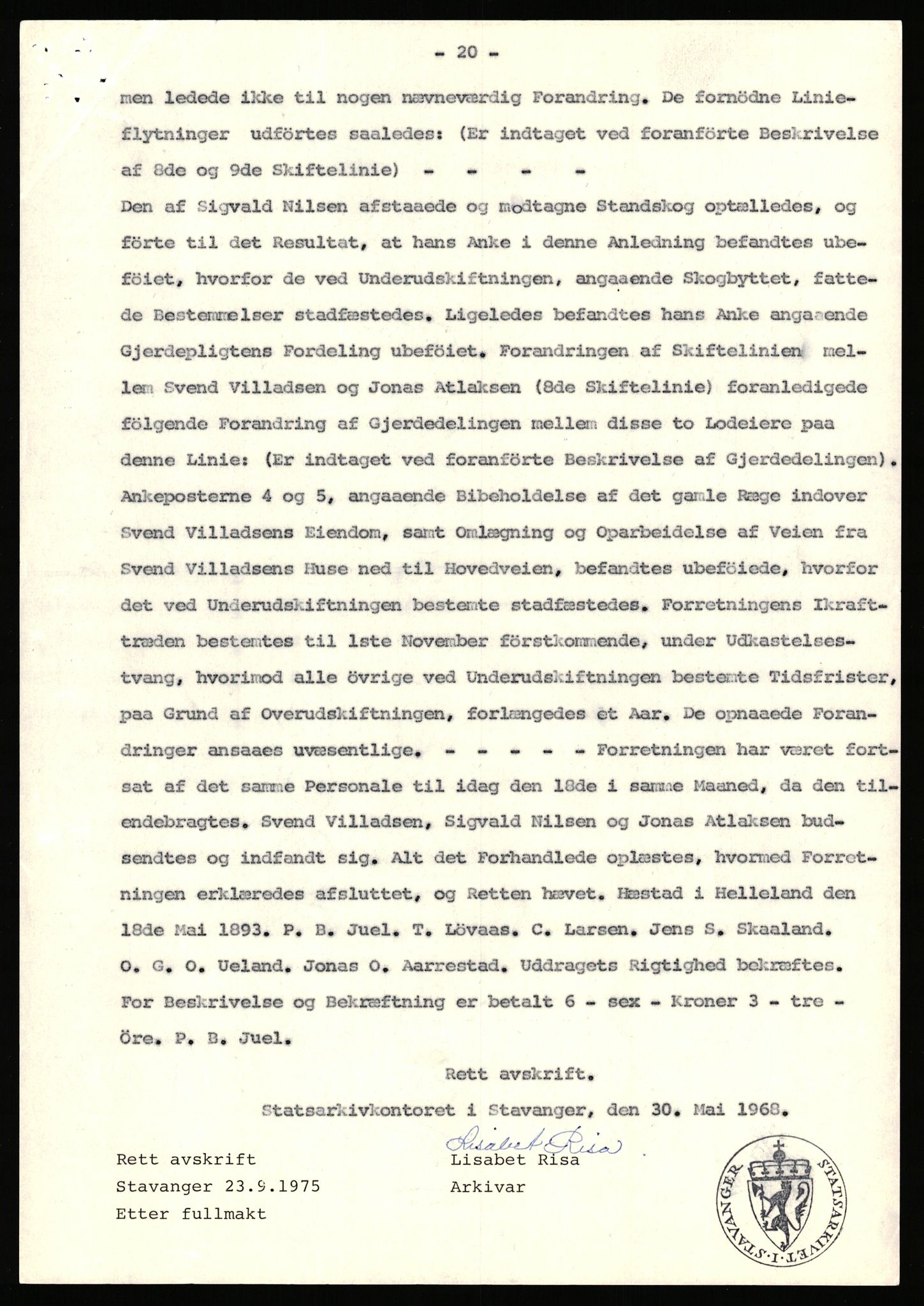 Statsarkivet i Stavanger, SAST/A-101971/03/Y/Yj/L0041: Avskrifter sortert etter gårdsnavn: Hustveit i Vikedal - Høivik indre, 1750-1930, s. 243