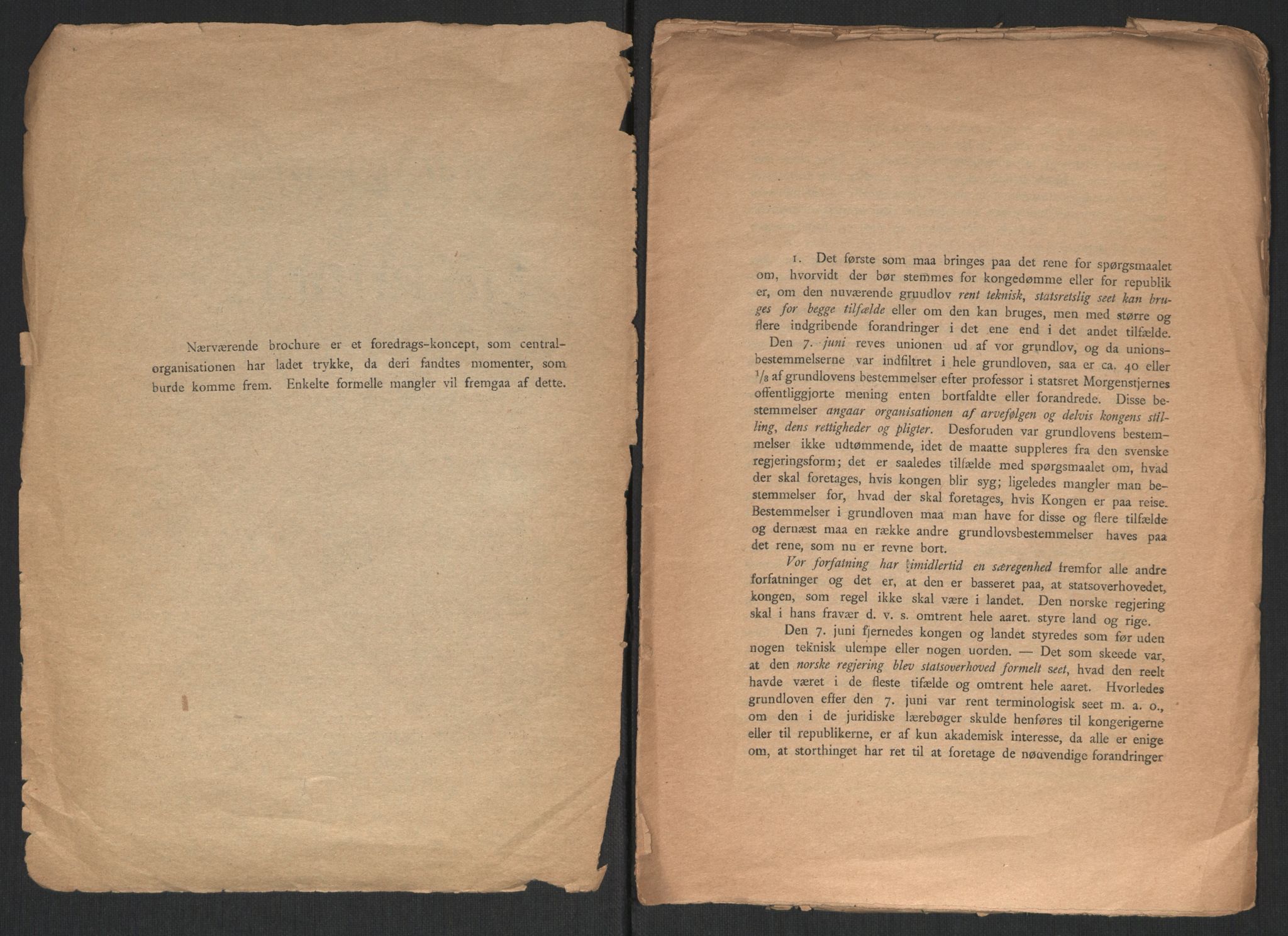 Venstres Hovedorganisasjon, RA/PA-0876/X/L0001: De eldste skrifter, 1860-1936, s. 789