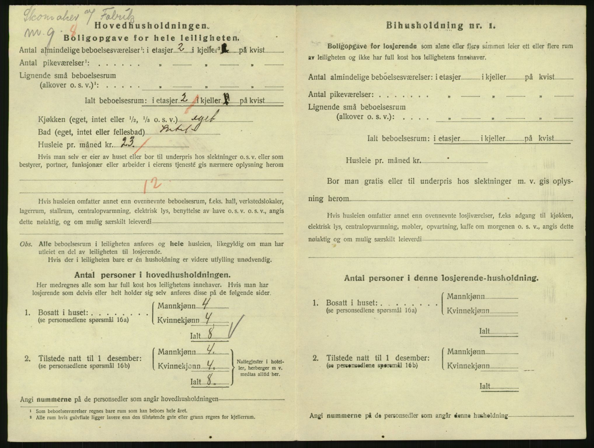 SAH, Folketelling 1920 for 0502 Gjøvik kjøpstad, 1920, s. 993