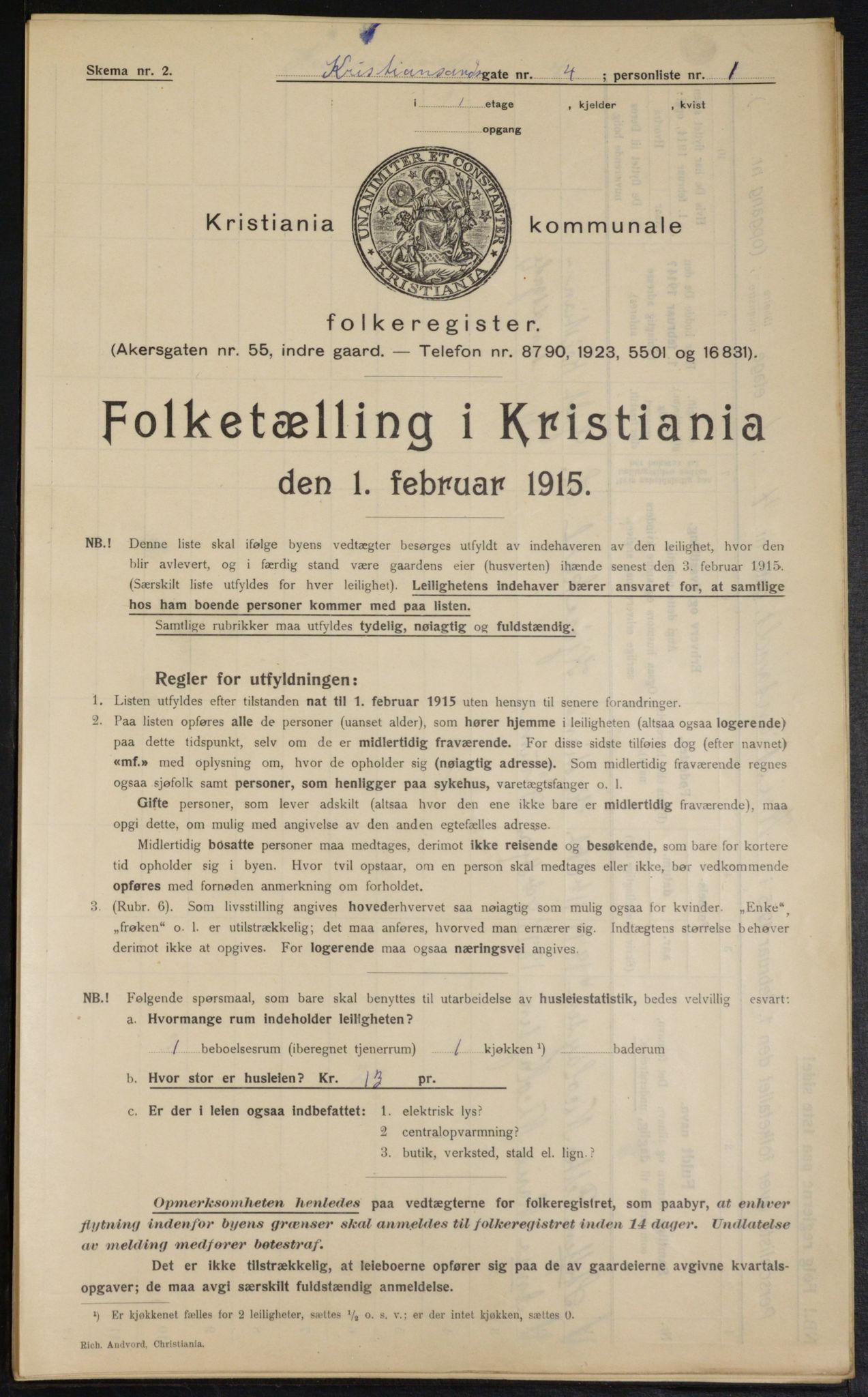 OBA, Kommunal folketelling 1.2.1915 for Kristiania, 1915, s. 53769