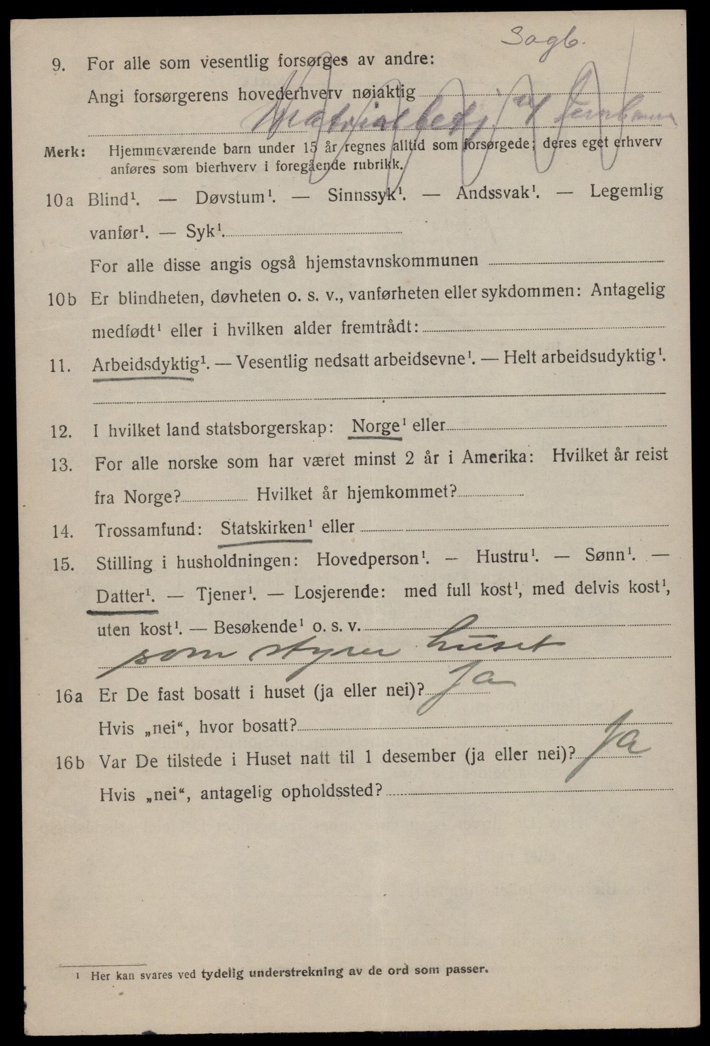 SAT, Folketelling 1920 for 1601 Trondheim kjøpstad, 1920, s. 92517