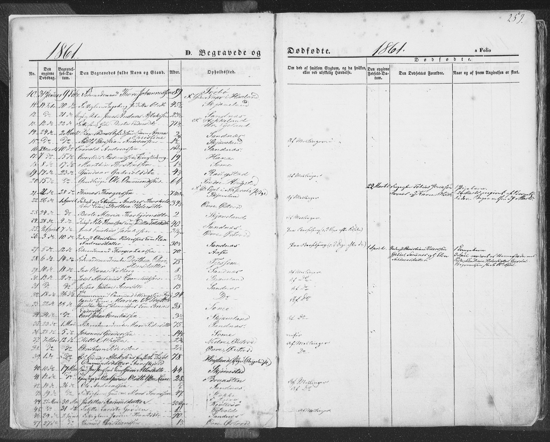Høyland sokneprestkontor, AV/SAST-A-101799/001/30BA/L0009: Ministerialbok nr. A 9.2, 1857-1877, s. 259