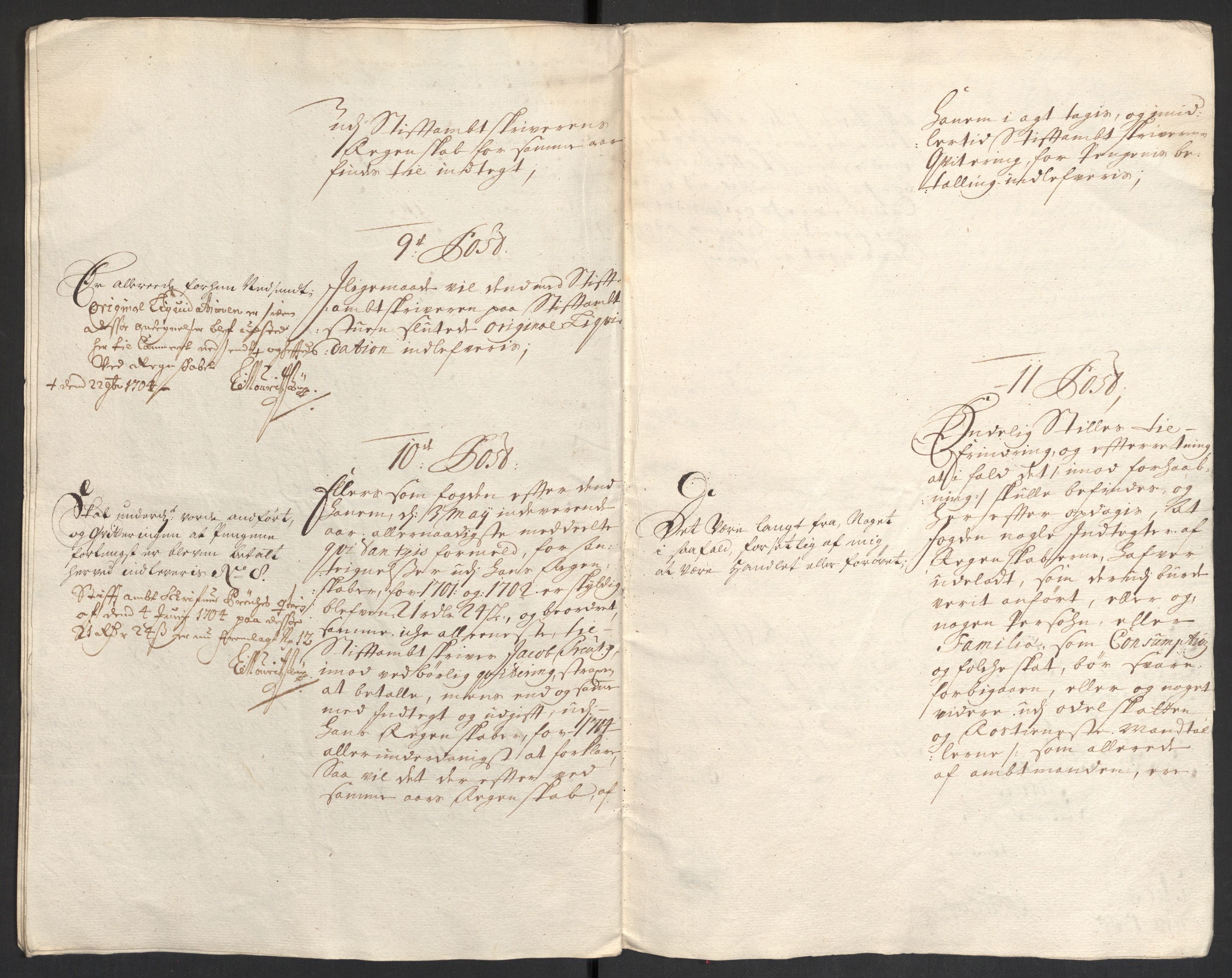 Rentekammeret inntil 1814, Reviderte regnskaper, Fogderegnskap, AV/RA-EA-4092/R43/L2550: Fogderegnskap Lista og Mandal, 1703-1704, s. 170