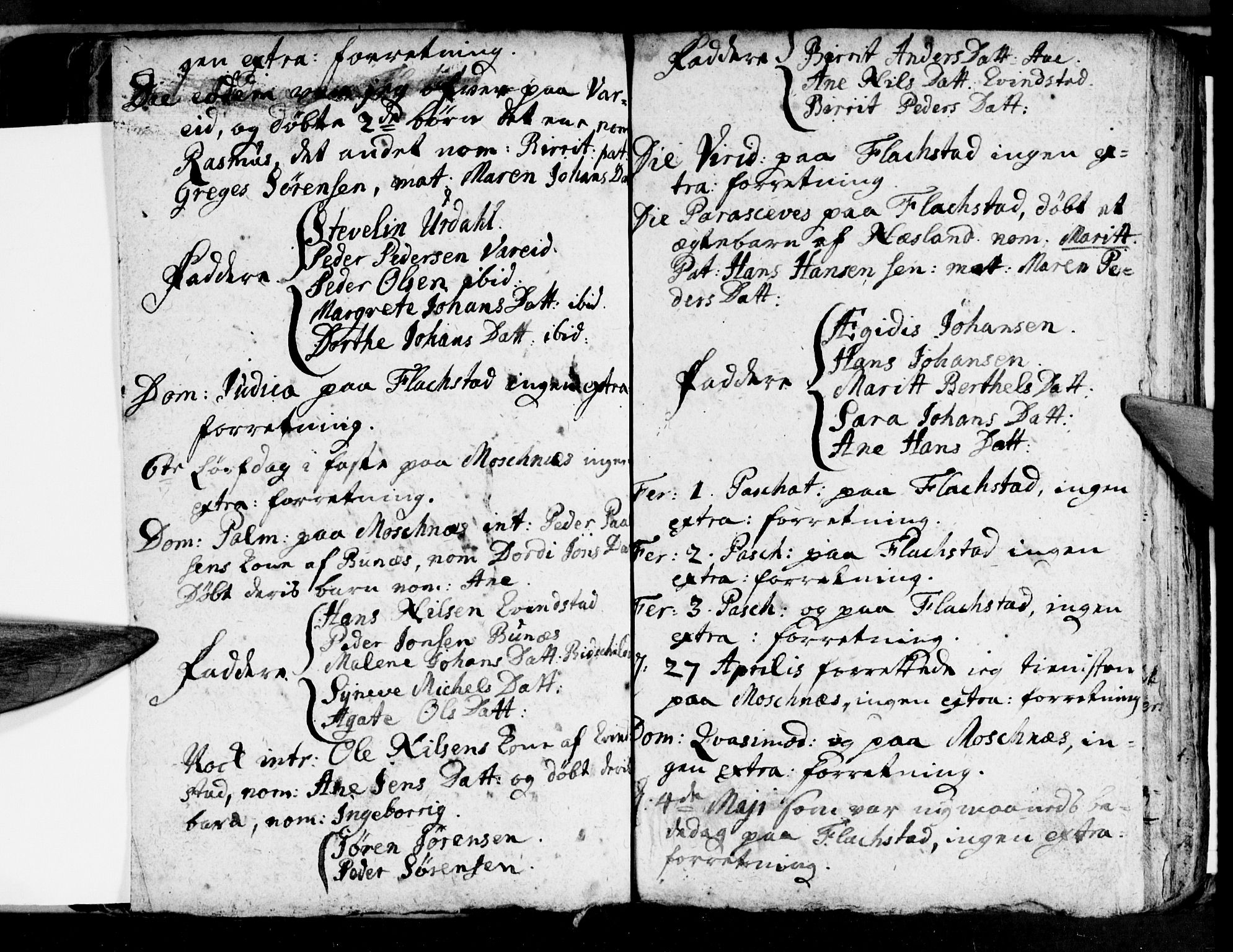 Ministerialprotokoller, klokkerbøker og fødselsregistre - Nordland, AV/SAT-A-1459/881/L1162: Residerende kapellans bok nr. 881B01, 1704-1748