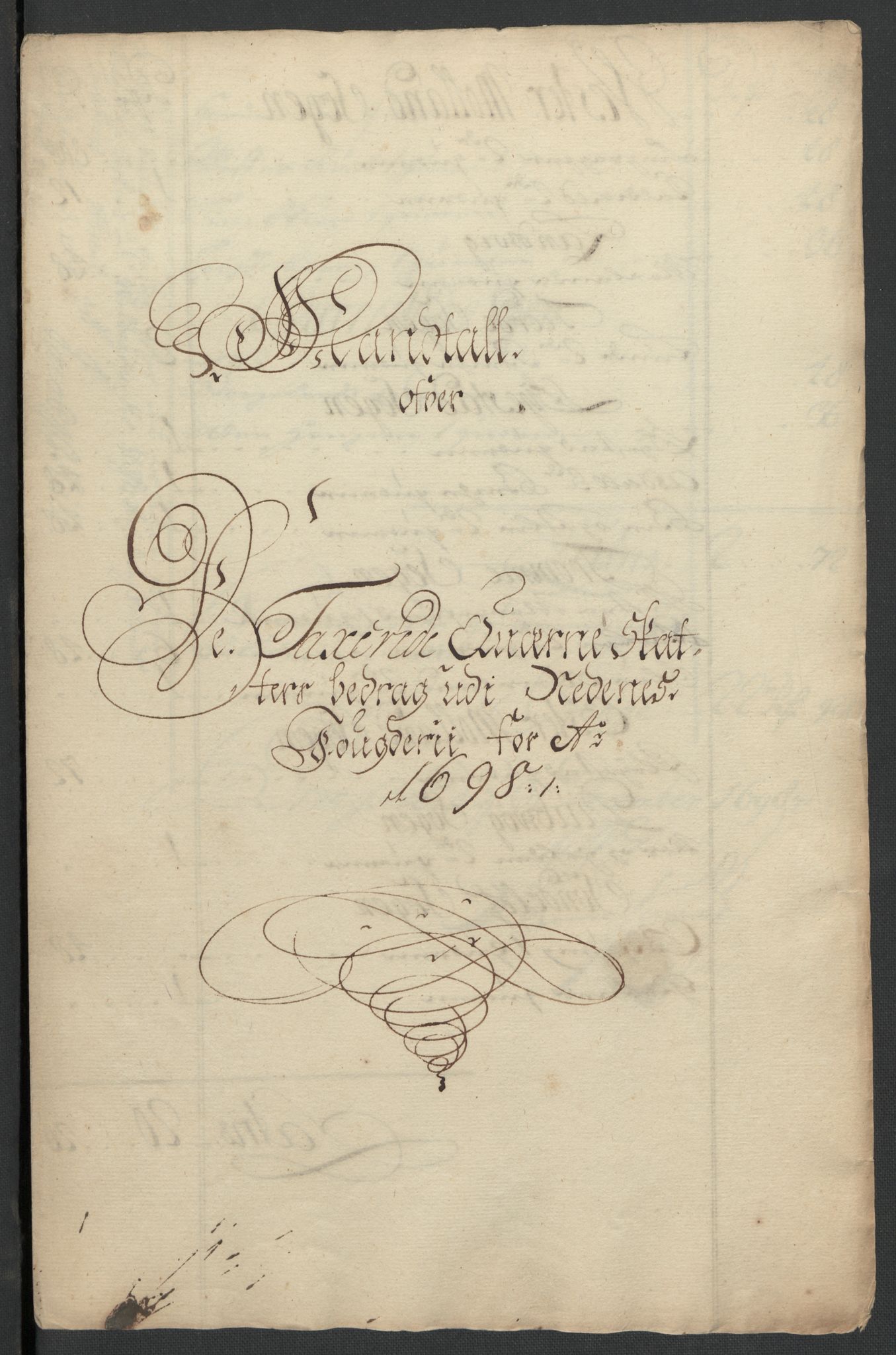 Rentekammeret inntil 1814, Reviderte regnskaper, Fogderegnskap, RA/EA-4092/R39/L2314: Fogderegnskap Nedenes, 1698-1699, s. 47