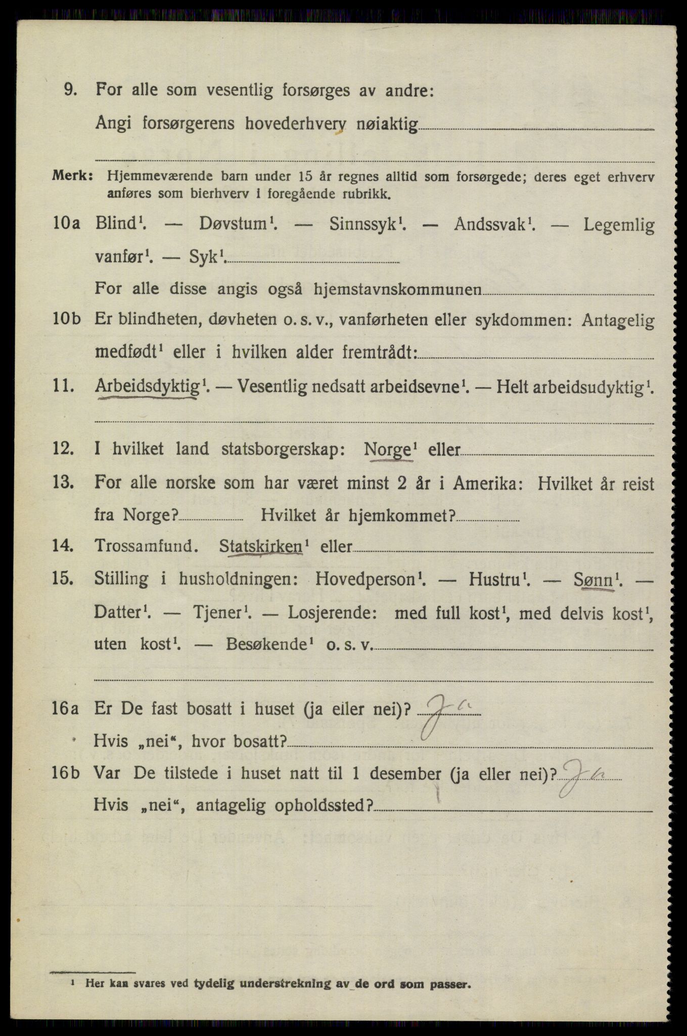 SAKO, Folketelling 1920 for 0816 Sannidal herred, 1920, s. 3314