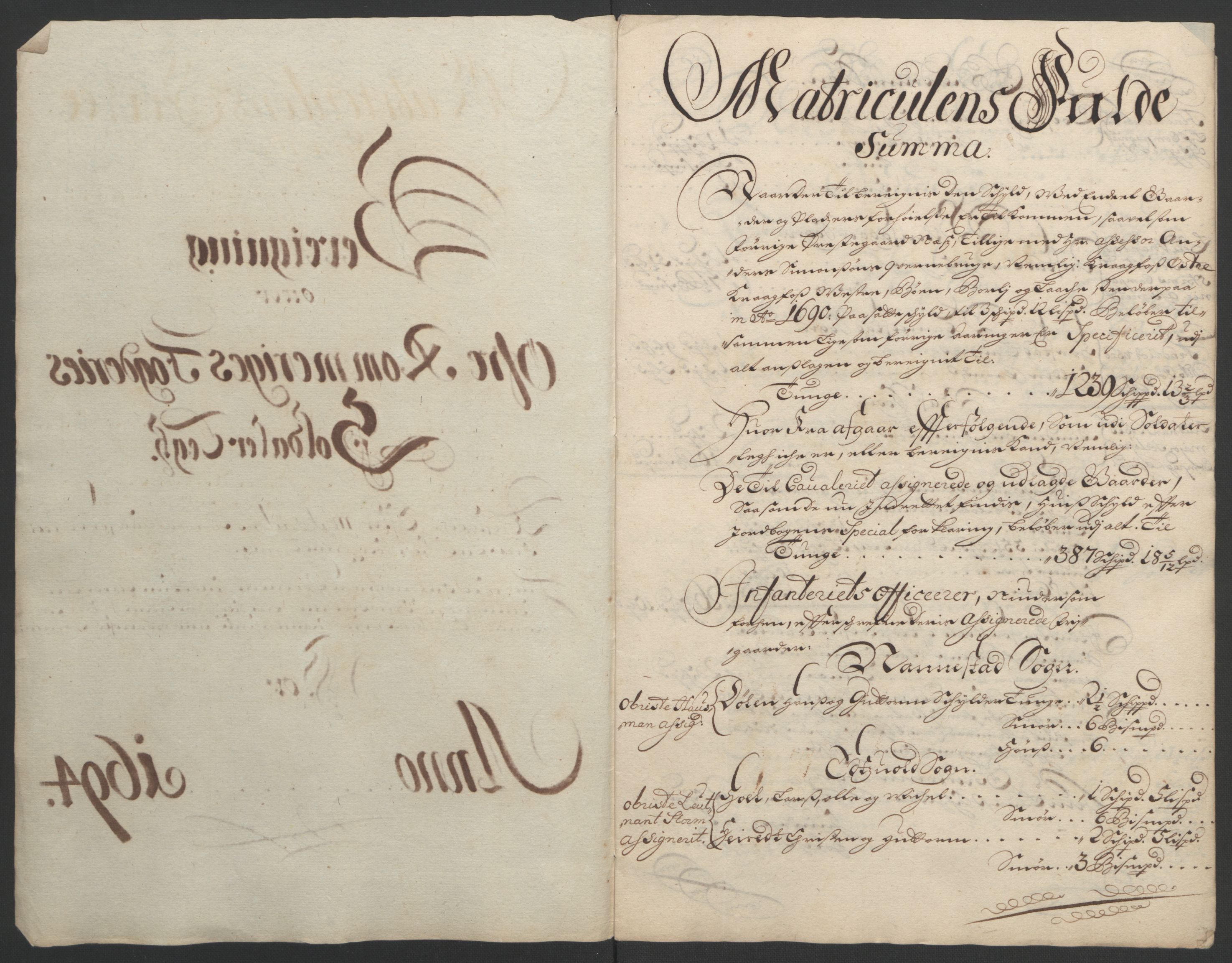 Rentekammeret inntil 1814, Reviderte regnskaper, Fogderegnskap, AV/RA-EA-4092/R12/L0706: Fogderegnskap Øvre Romerike, 1694, s. 242