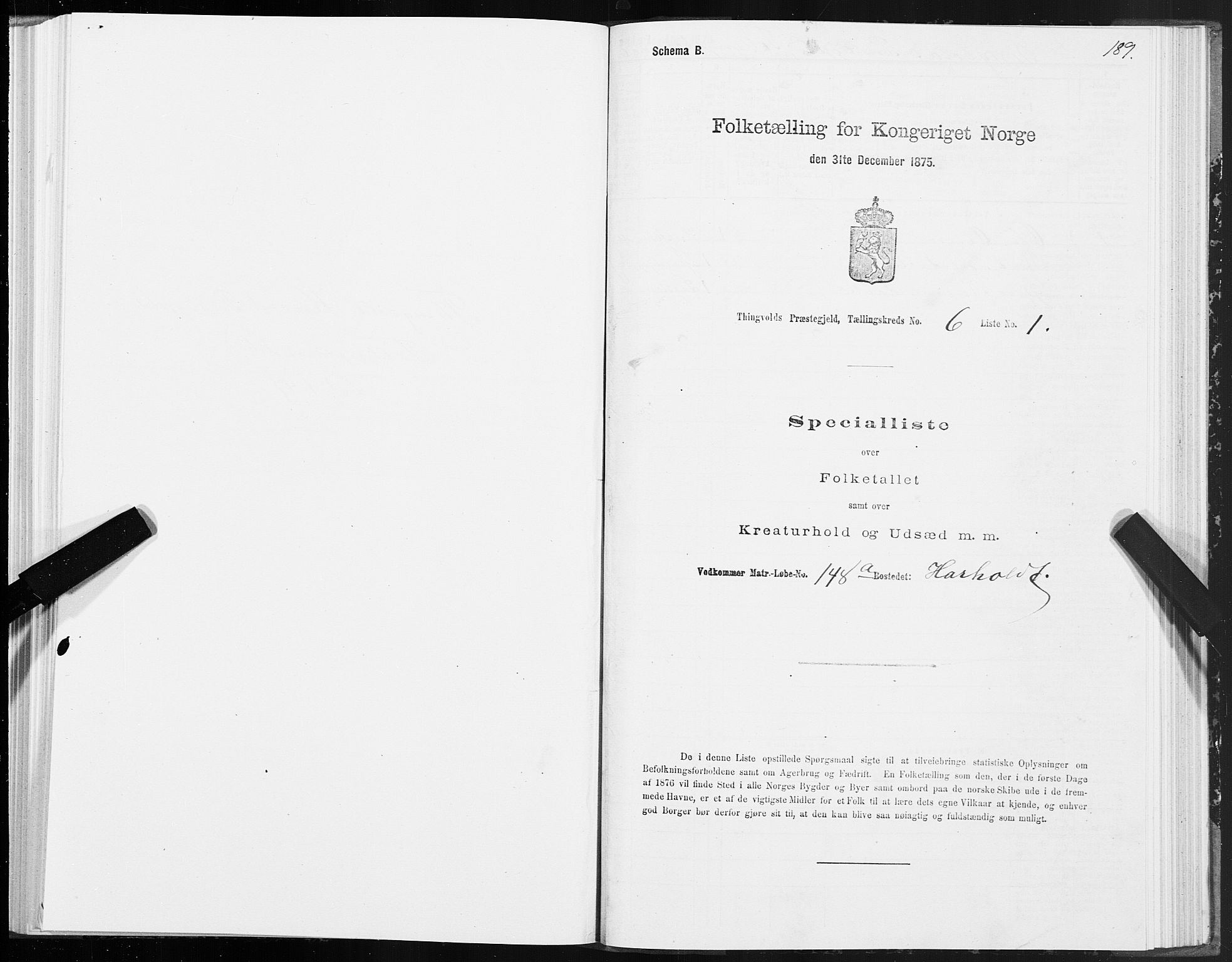 SAT, Folketelling 1875 for 1560P Tingvoll prestegjeld, 1875, s. 2189